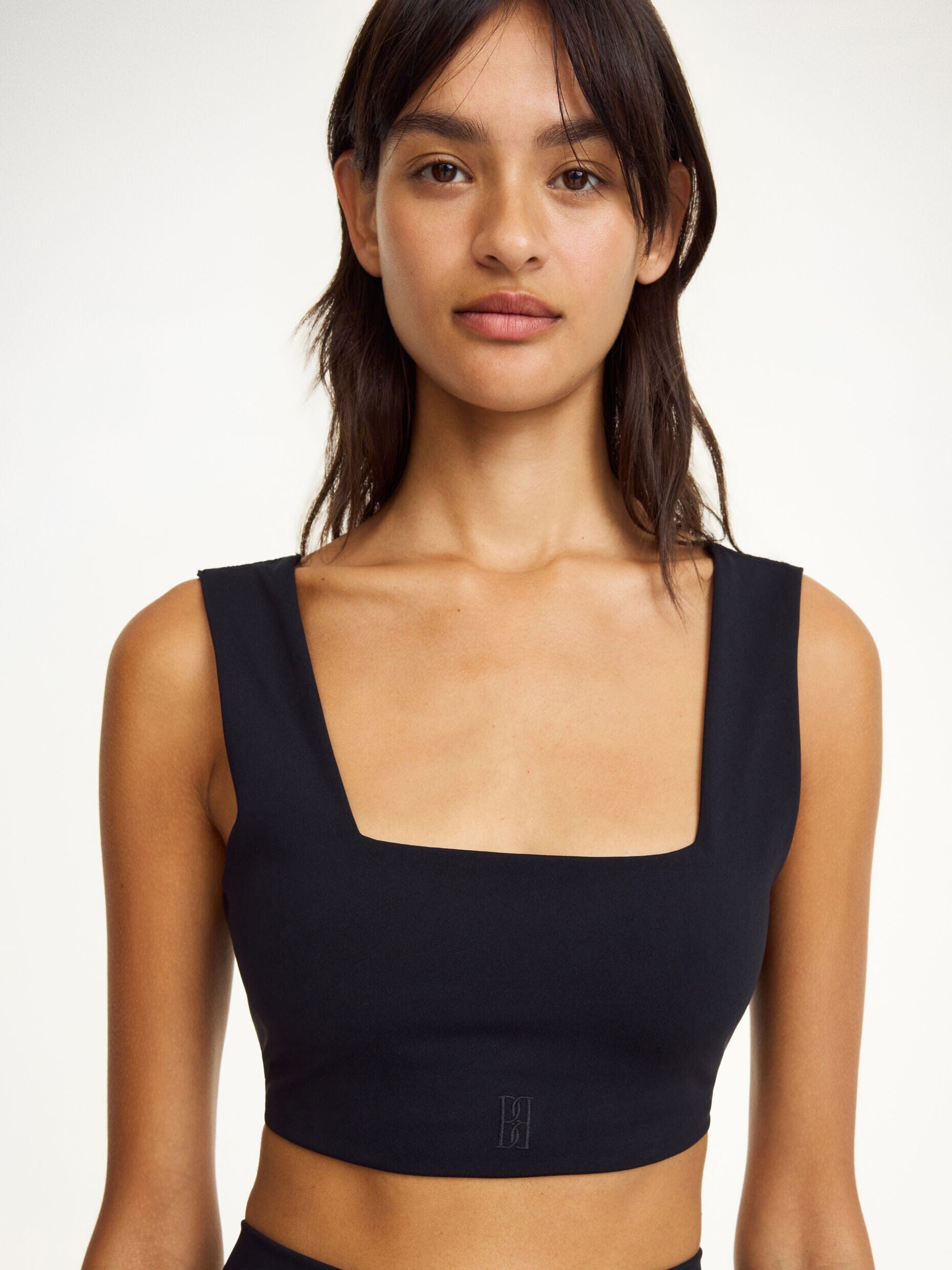 BRAGA TOP IN BLACK TOP BY MALENE BIRGER 
