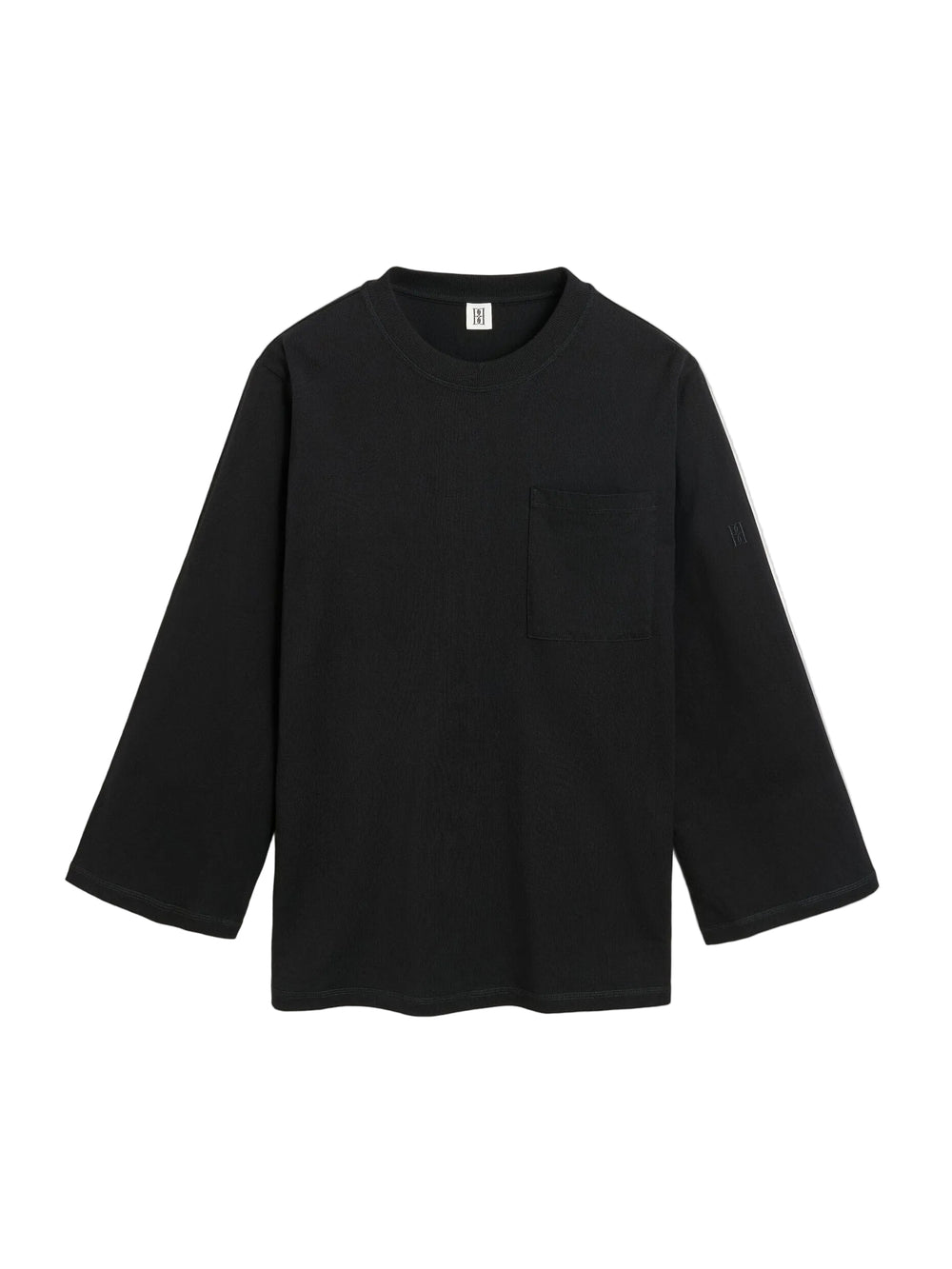 FAYEH LONG SLEEVES IN BLACK T-SHIRT BY MALENE BIRGER 