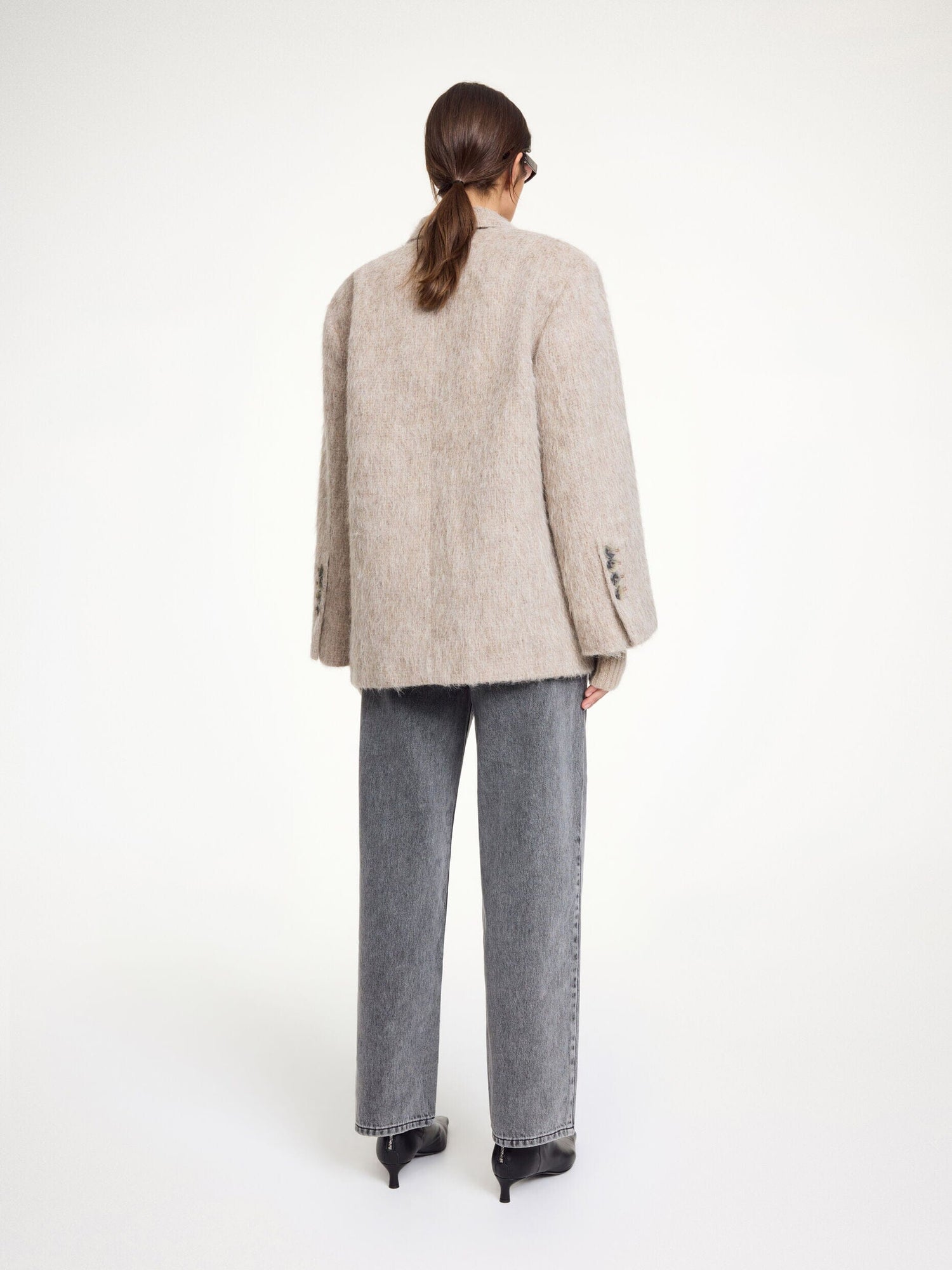BIENA BLAZER IN COBLESTONE BLAZER BY MALENE BIRGER 