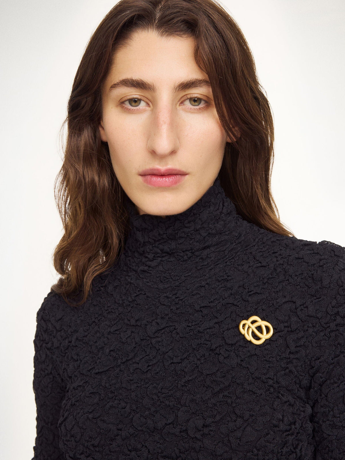 BROCHE MINI IN GOLD ACCESSORIES BY MALENE BIRGER 