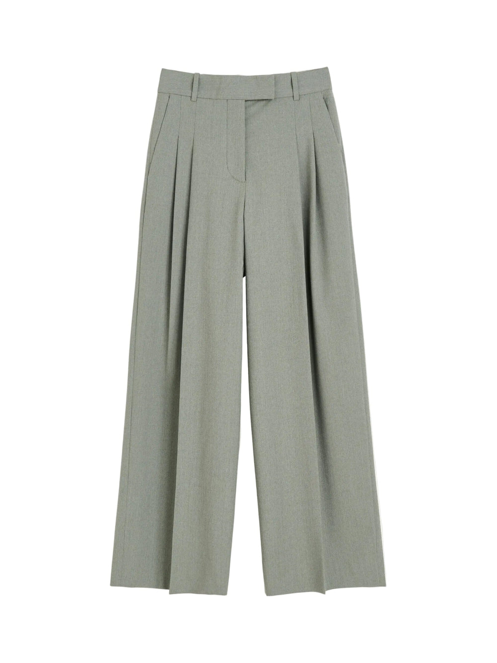 CYMBARIA PANTS IN KHAKI MELANGE PANTS MALENE BIRGER 