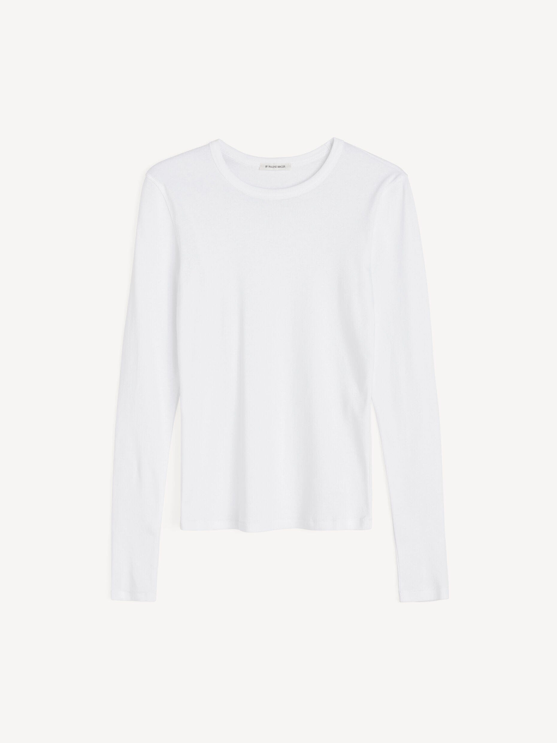 BRITA FLAT T-SHIRT IN WHITE T-SHIRT BY MALENE BIRGER 