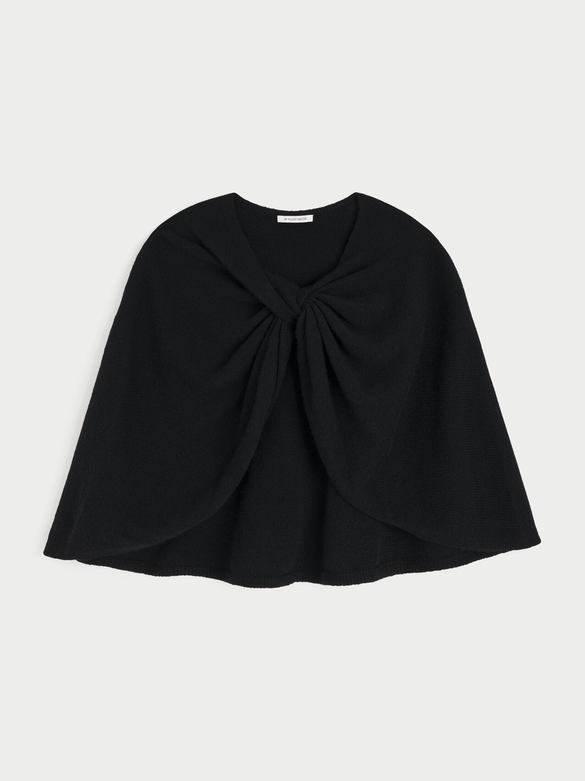 PINNE CAPE IN BLACK CAPE BY MALENE BIRGER 