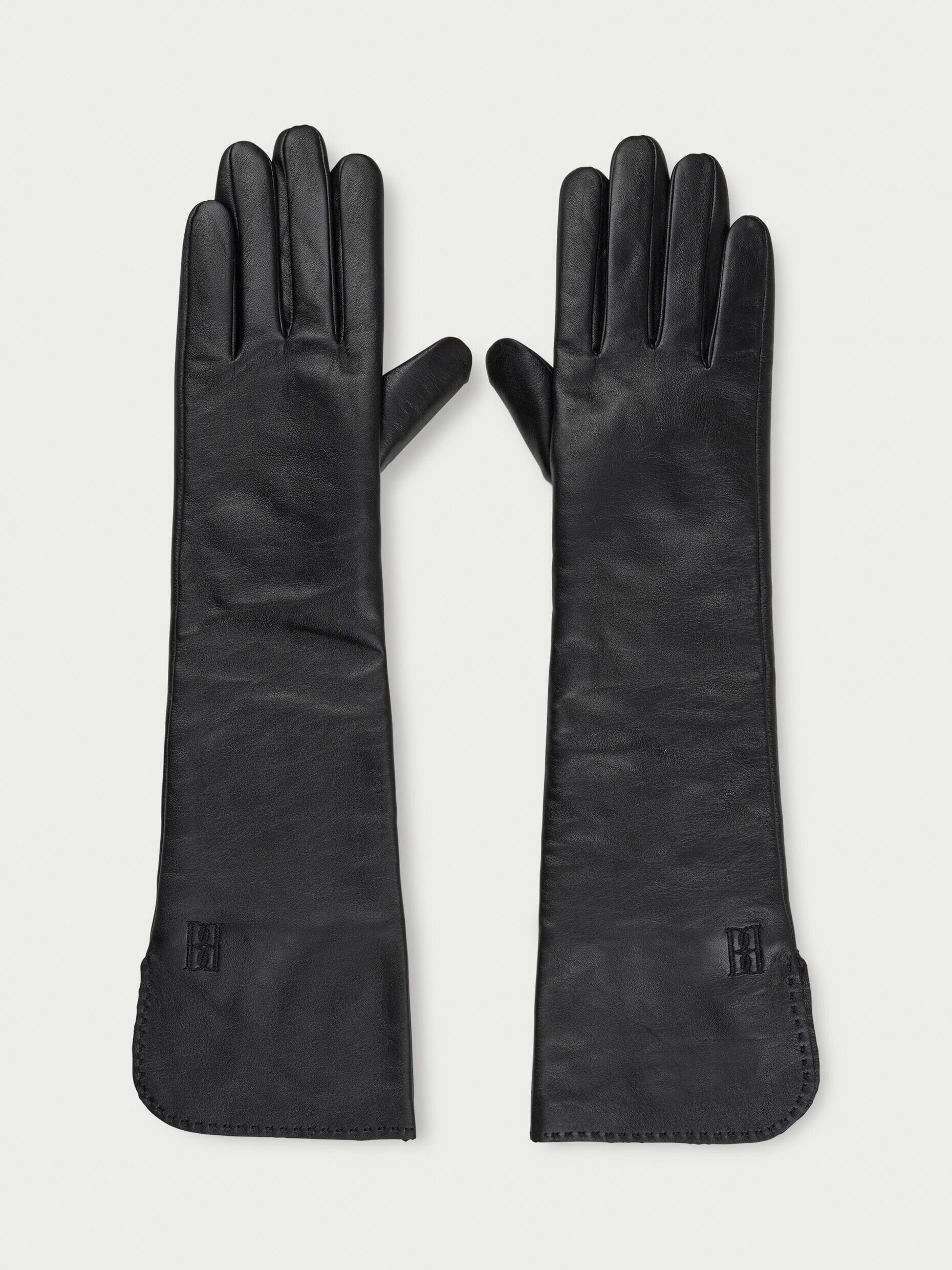 GEMILO LEATHER GLOVES IN BLACK GLOVES BY MALENE BIRGER 