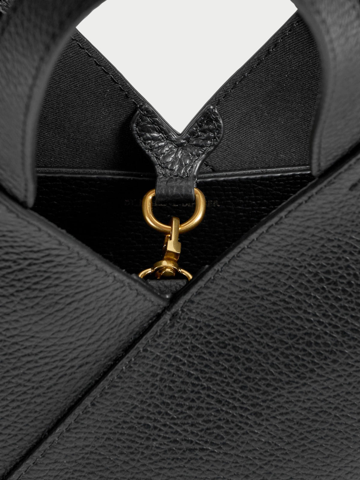 LULLE LEATHER BAG IN BLACK BAG BY MALENE BIRGER 