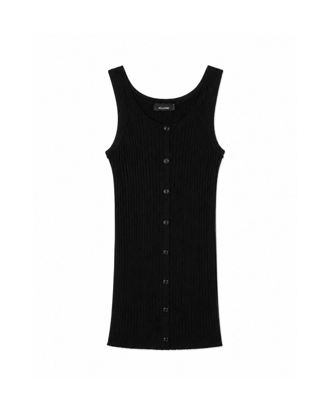 TINA FRONT BUTTONS DETAILS TOP TOP KURE 