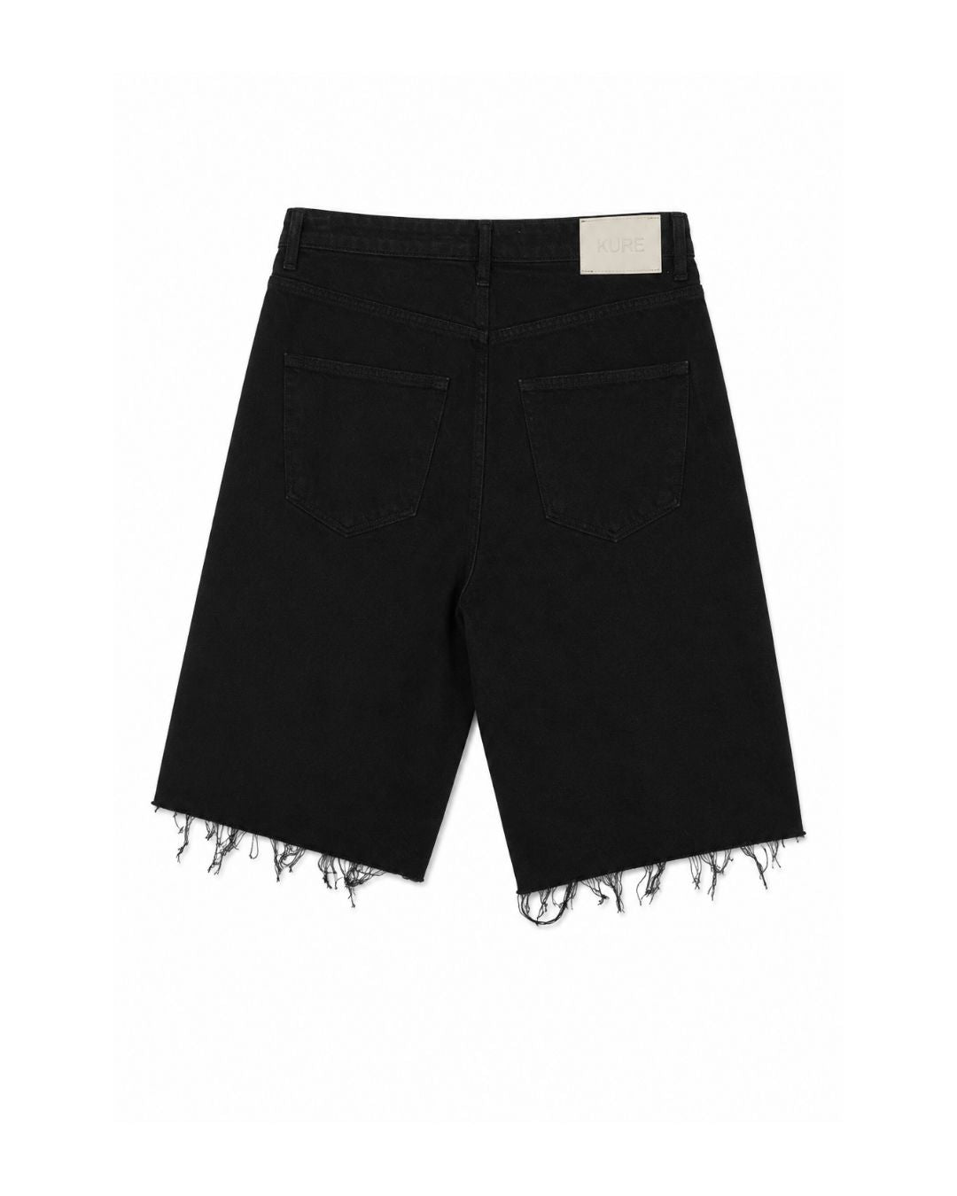 HANNAH BERMUDA JEANS IN BLACK SHORTS KURE 