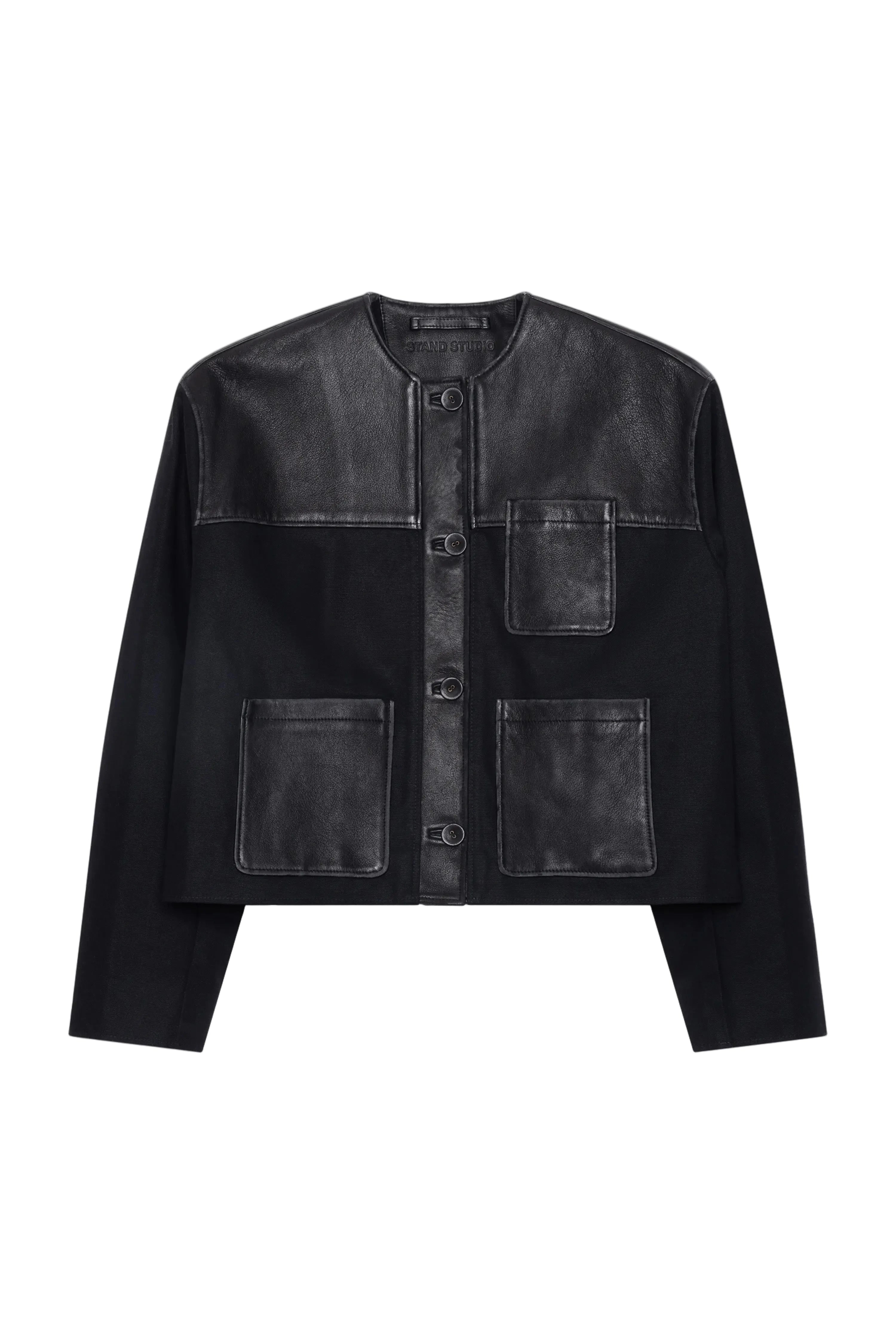 CLEO JACKET IN BLACK JACKET STAND STUDIO 