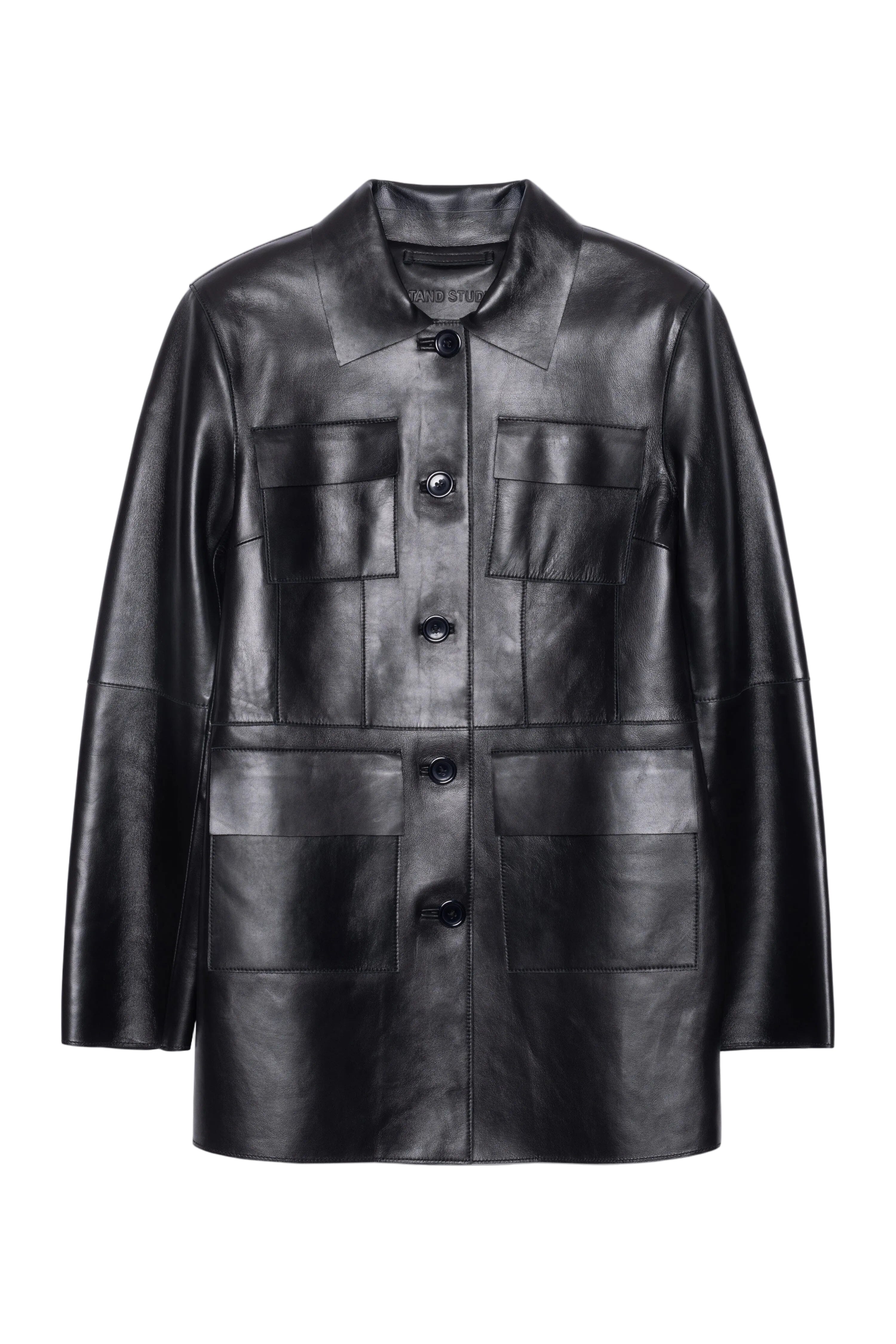 KIERRA JACKET IN BLACK JACKET STAND STUDIO 