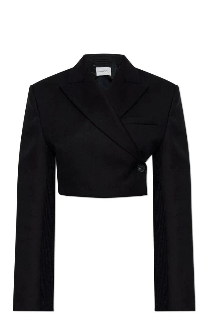 GAVINO CROP BLAZER IN BLACK BLAZER MAXMARA 