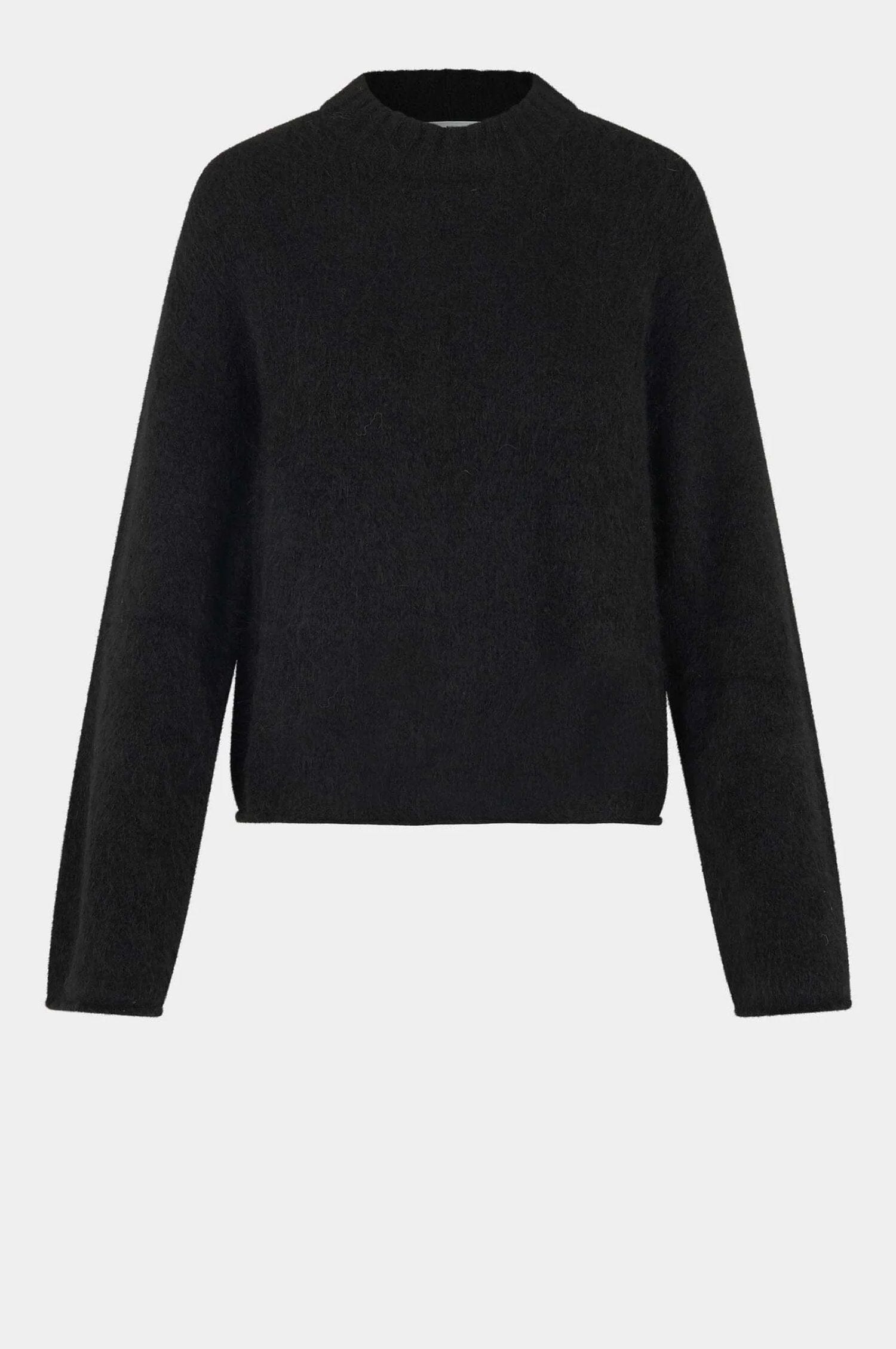 CULT KNIT O-NECK KNIT OVAL SQUARE 