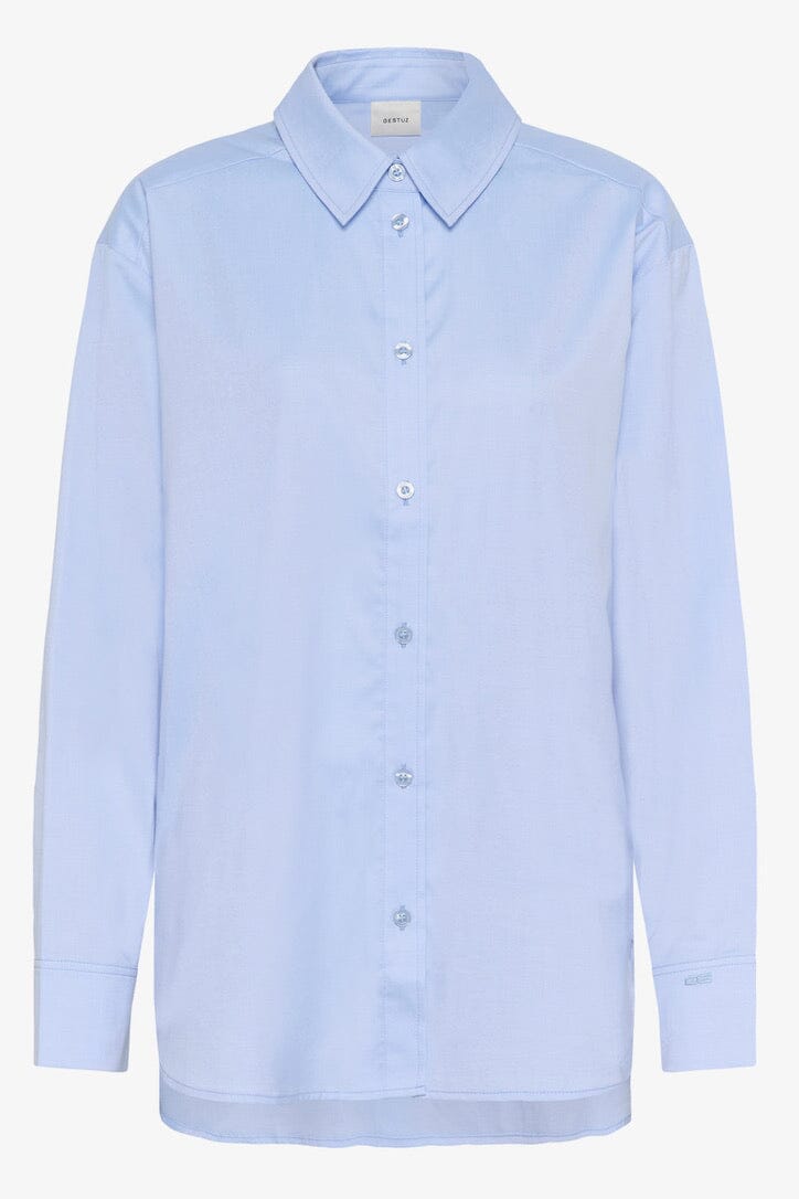 YORK SHIRT IN CHAMBRAY BLUE SHIRT GESTUZ 