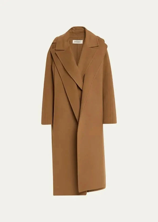 DOUBLE-FACED WOOL COAT COAT ROHE 