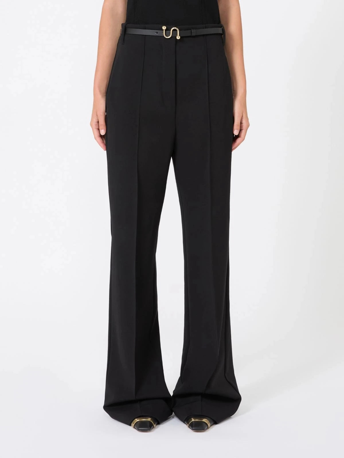 VOLONTA PANTS IN BLACK PANTS . 