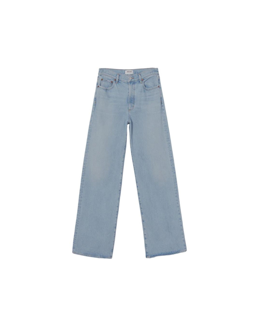 HARPER STRAIGHT STRETCH JEAN IN TROUBLE JEANS AGOLDE 