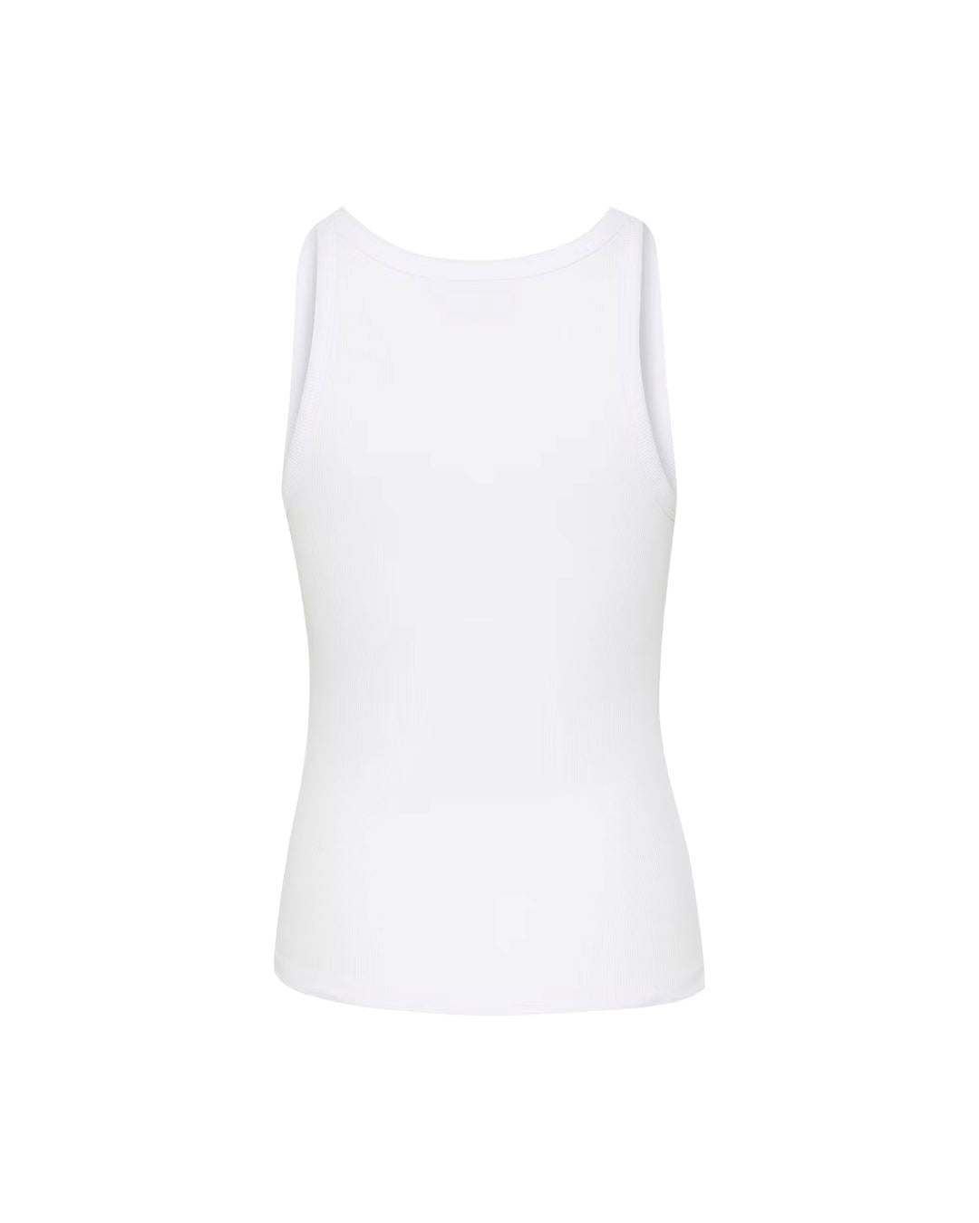 DREW SL LOGO TOP IN BRIGHT WHITE TOP GESTUZ 