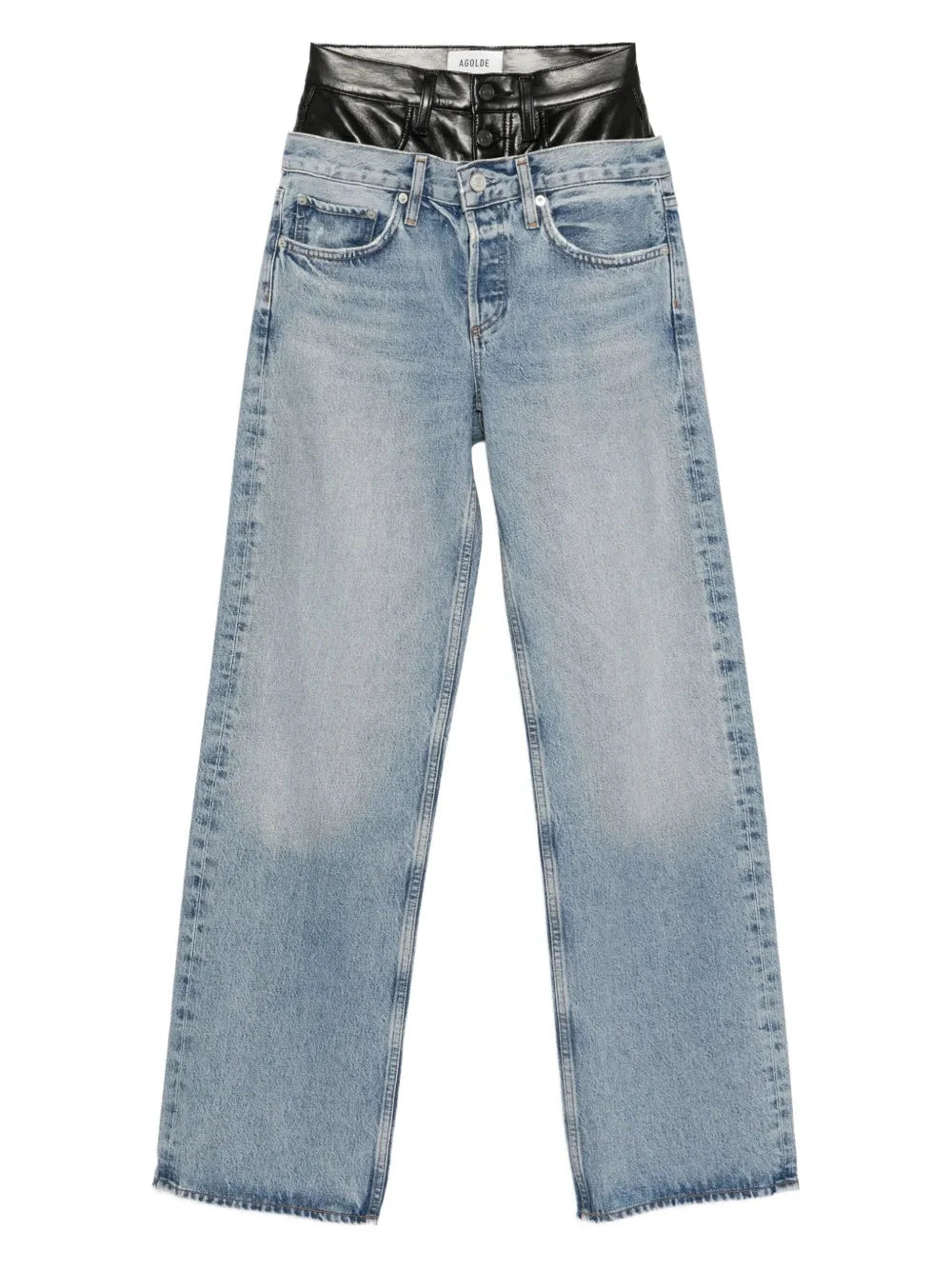 ELSON DOUBLE LAYERS JEAN IN OUTBREAK JEANS AGOLDE 