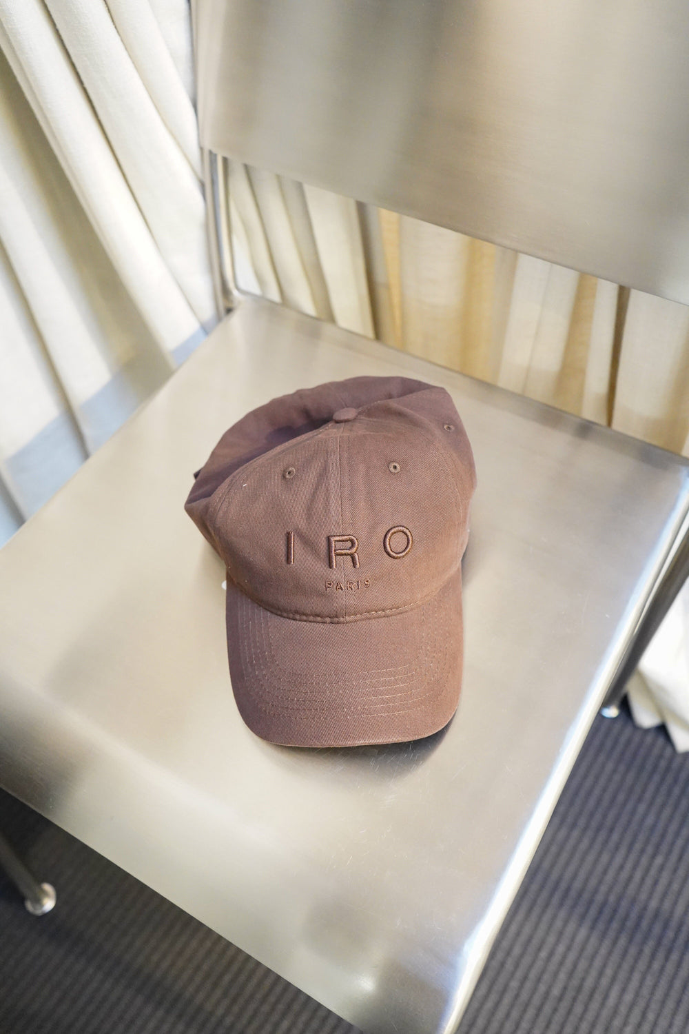IRO-GREBSOFT CAP-BROWN CAP IRO 