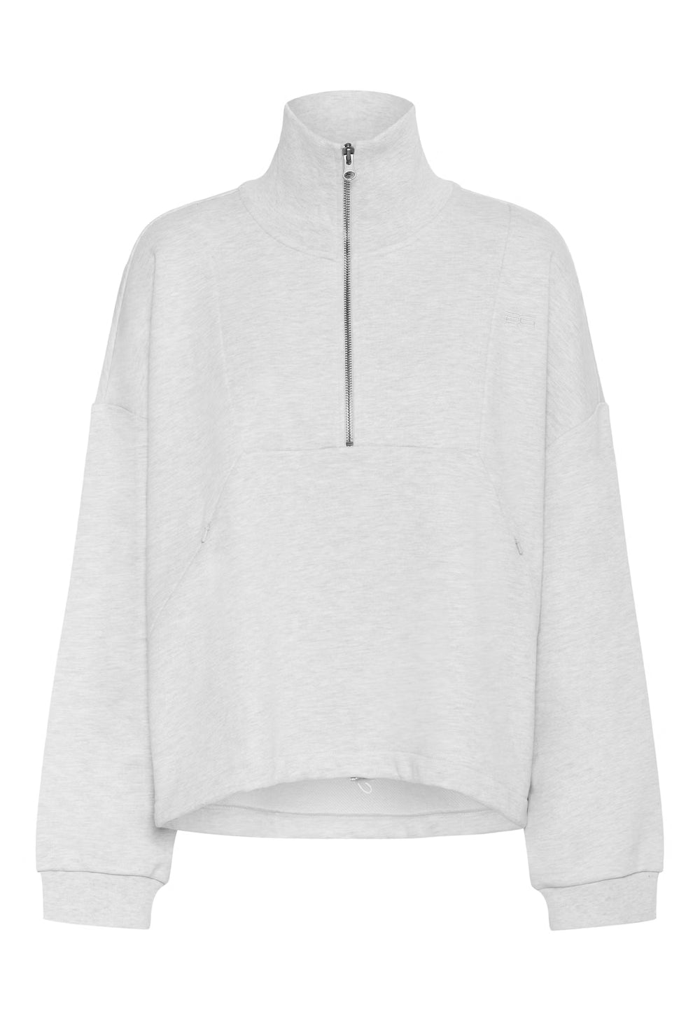 NORMI SWEATSHIRT IN LIGHT GREY SWEATSHIRT GESTUZ 