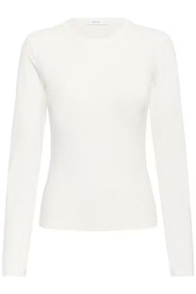 MIDA LS TOP IN OFF WHITE TOP GESTUZ 