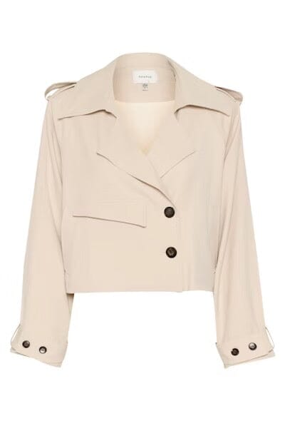 EDINA SHORT TRENCH JACKET GESTUZ 