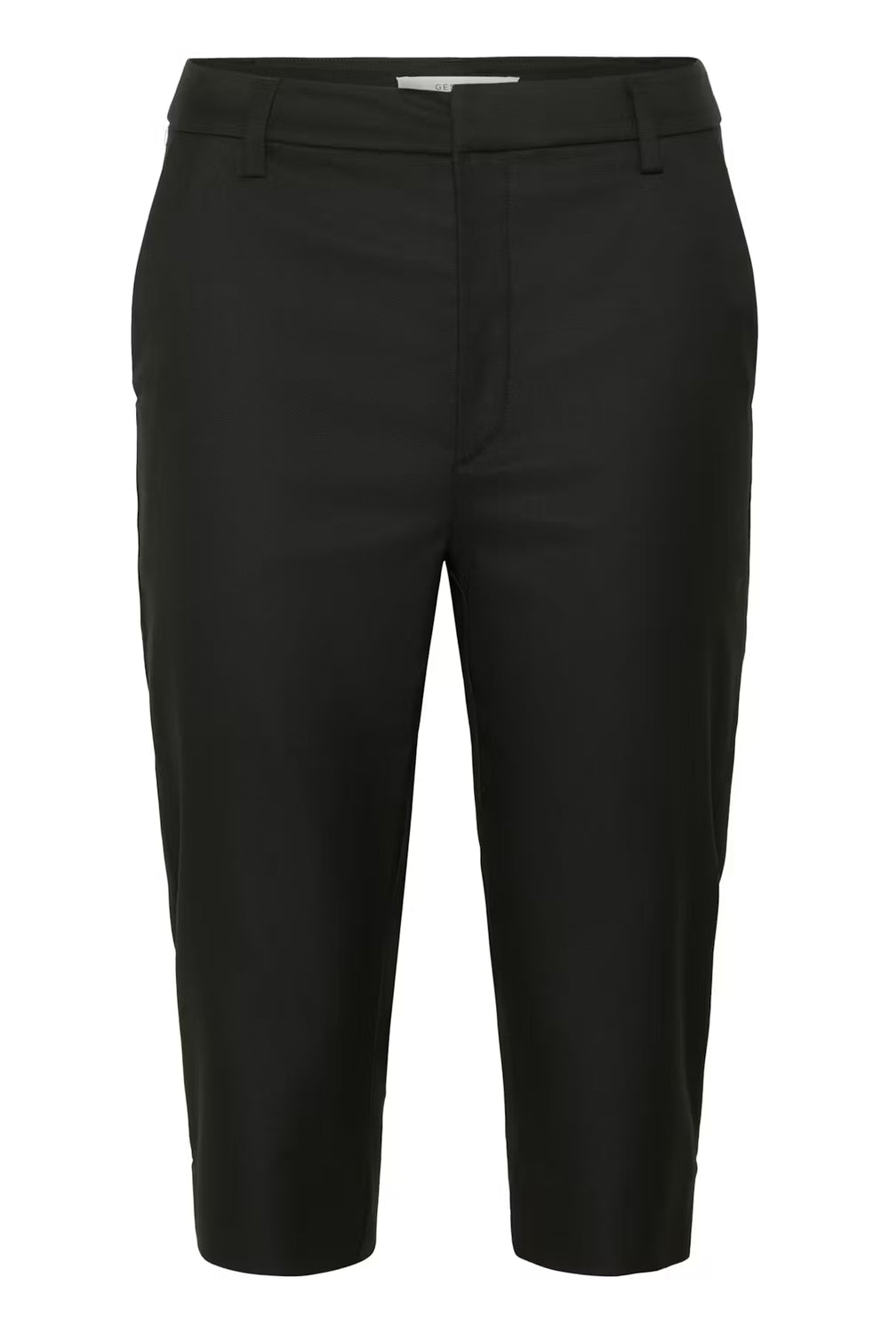 PAULINE HW CAPRI PANTS-BLACK CAPRI PANTS GESTUZ 