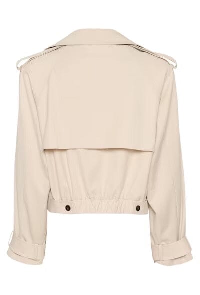 EDINA SHORT TRENCH JACKET GESTUZ 