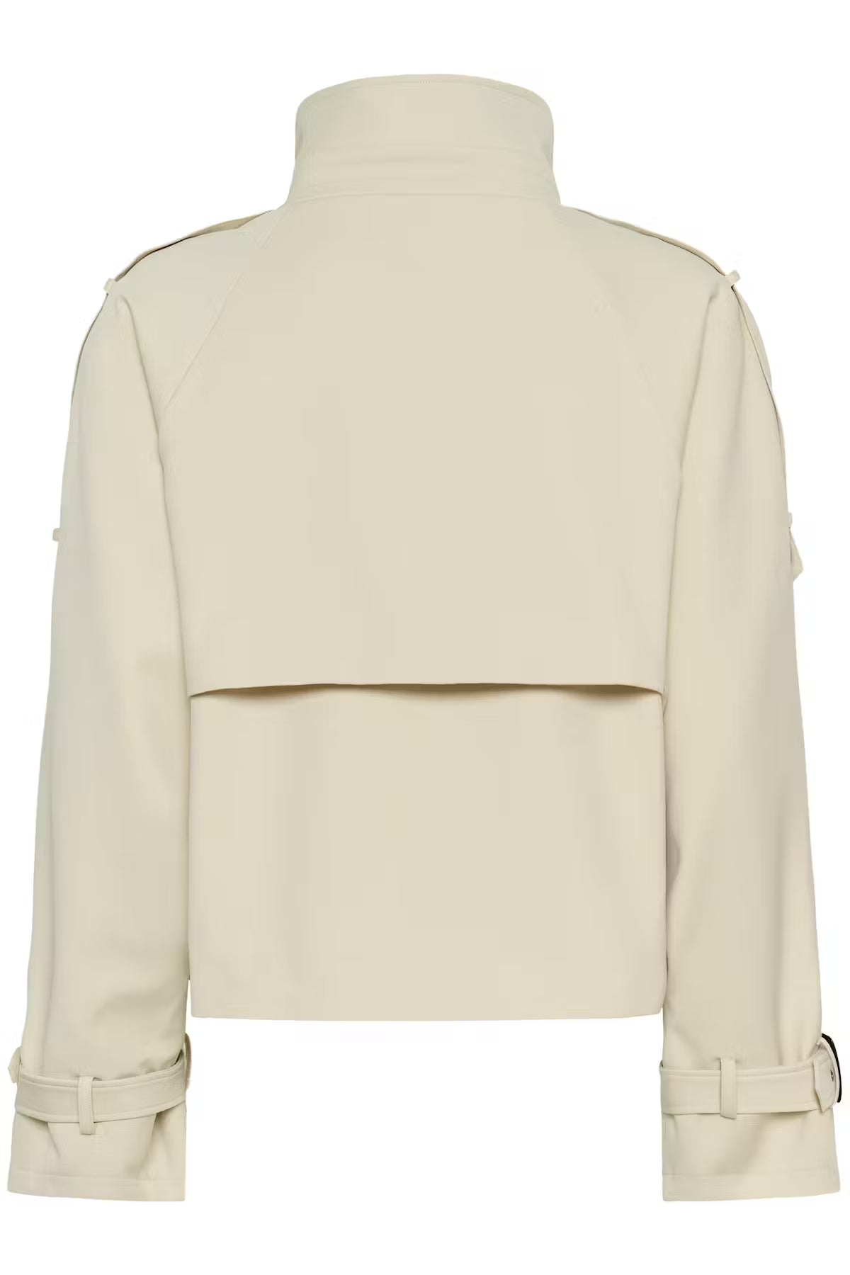 AVIC SHORT TRENCH IN ANCIENT SCROLL JACKET GESTUZ 