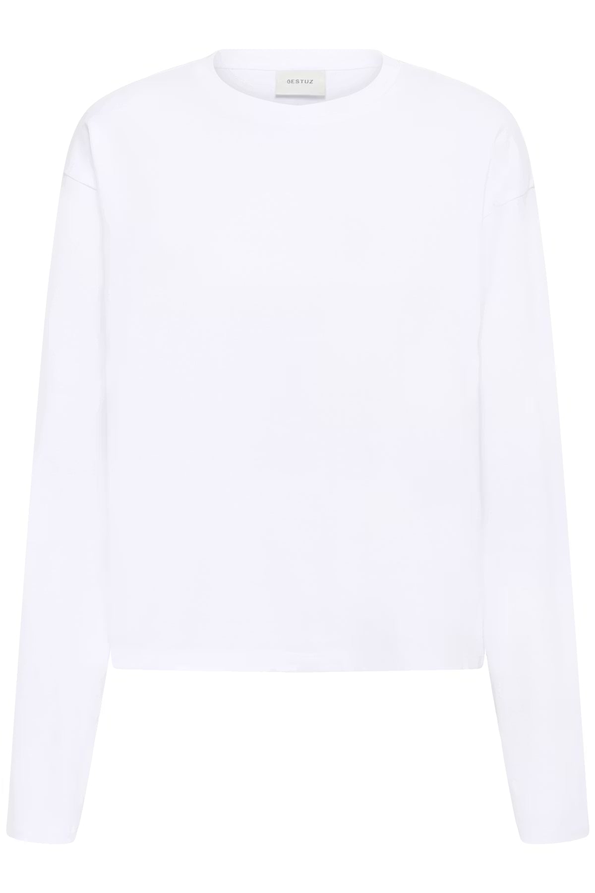 TIMA LS TEE IN BRIGHT WHITE T-SHIRT GESTUZ 