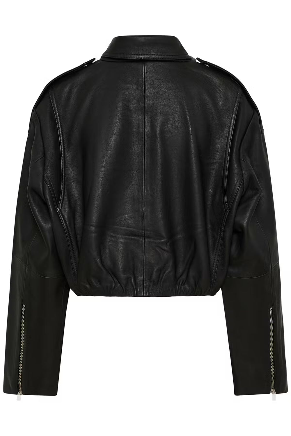 DIANA LEATHER JACKET IN BLACK JACKET GESTUZ 
