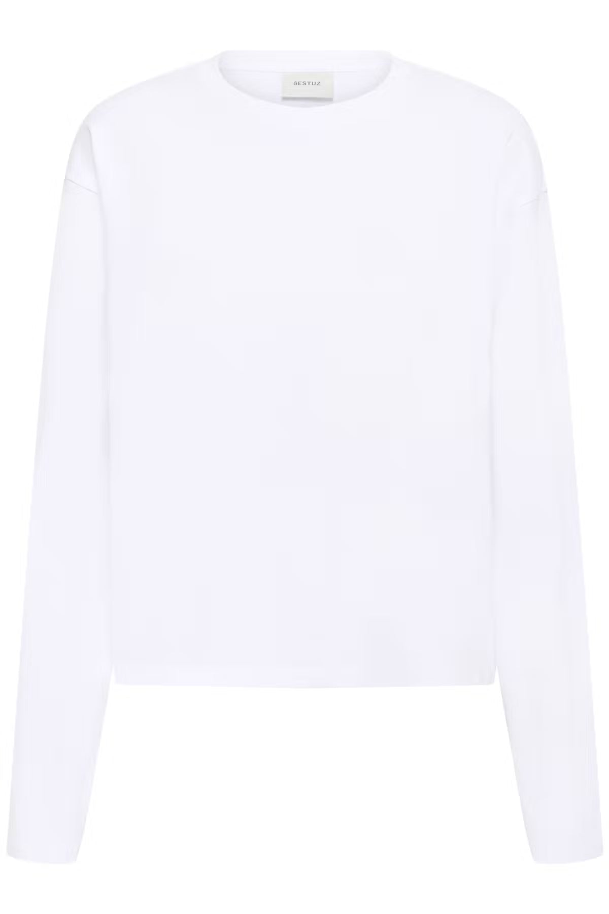 TIMA LS TEE IN BRIGHT WHITE T-SHIRT GESTUZ 