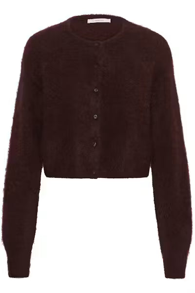 DEBBIE CARDIGAN IN GANACHE/BROWN CARDIGAN GESTUZ 