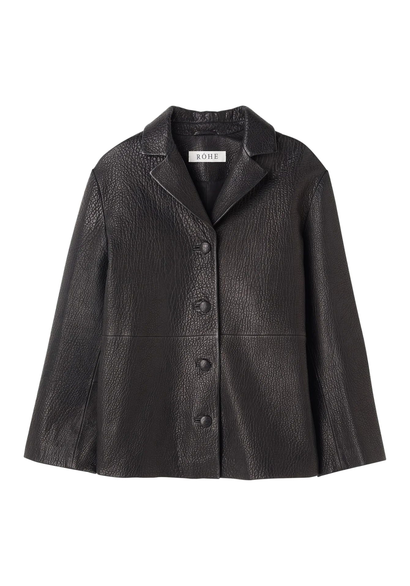 LEATHER RETRO JACKET JACKET ROHE 