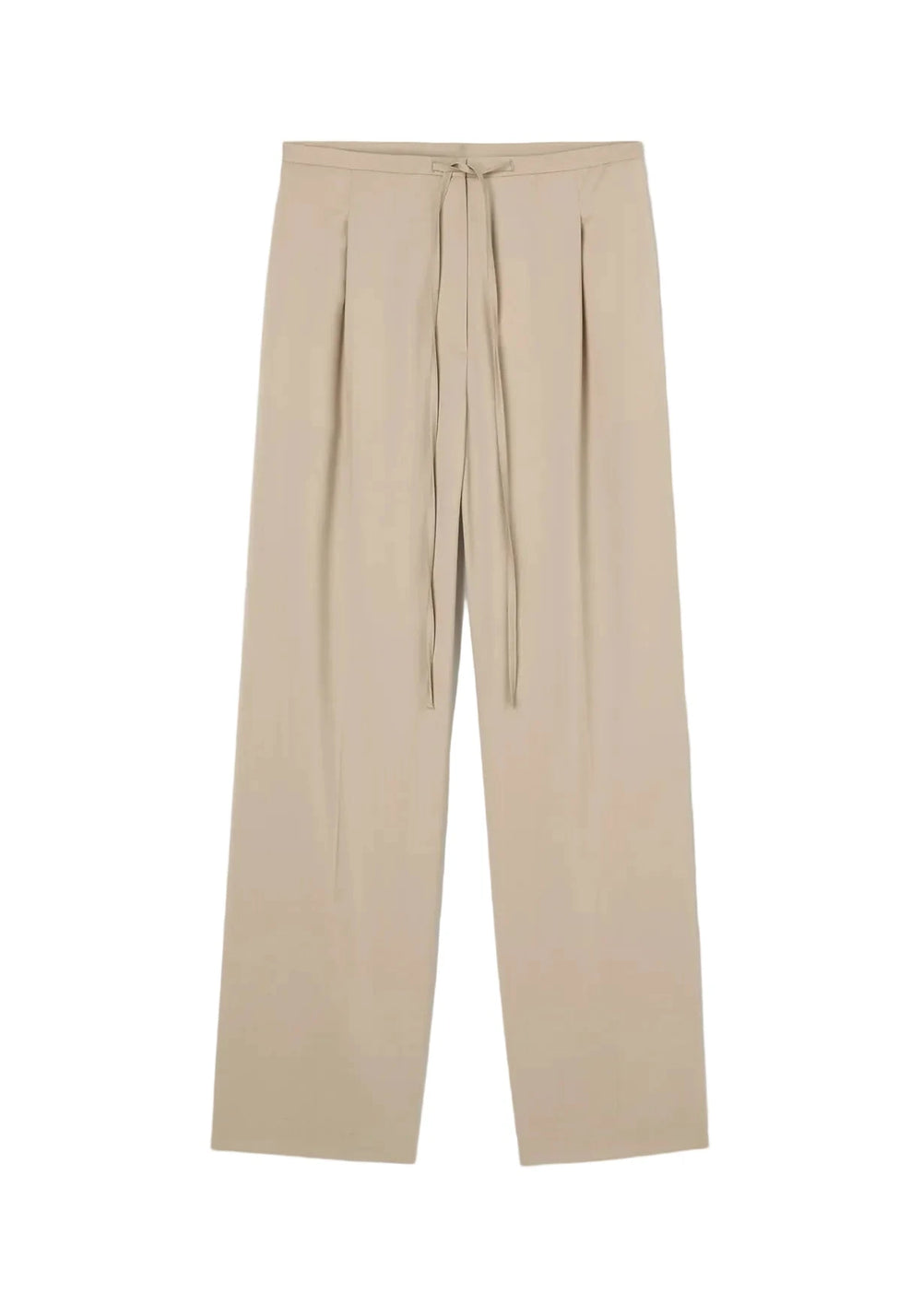 RELAXED DRAWSTRING TROUSERS IN BEIGE PANTS ROHE 