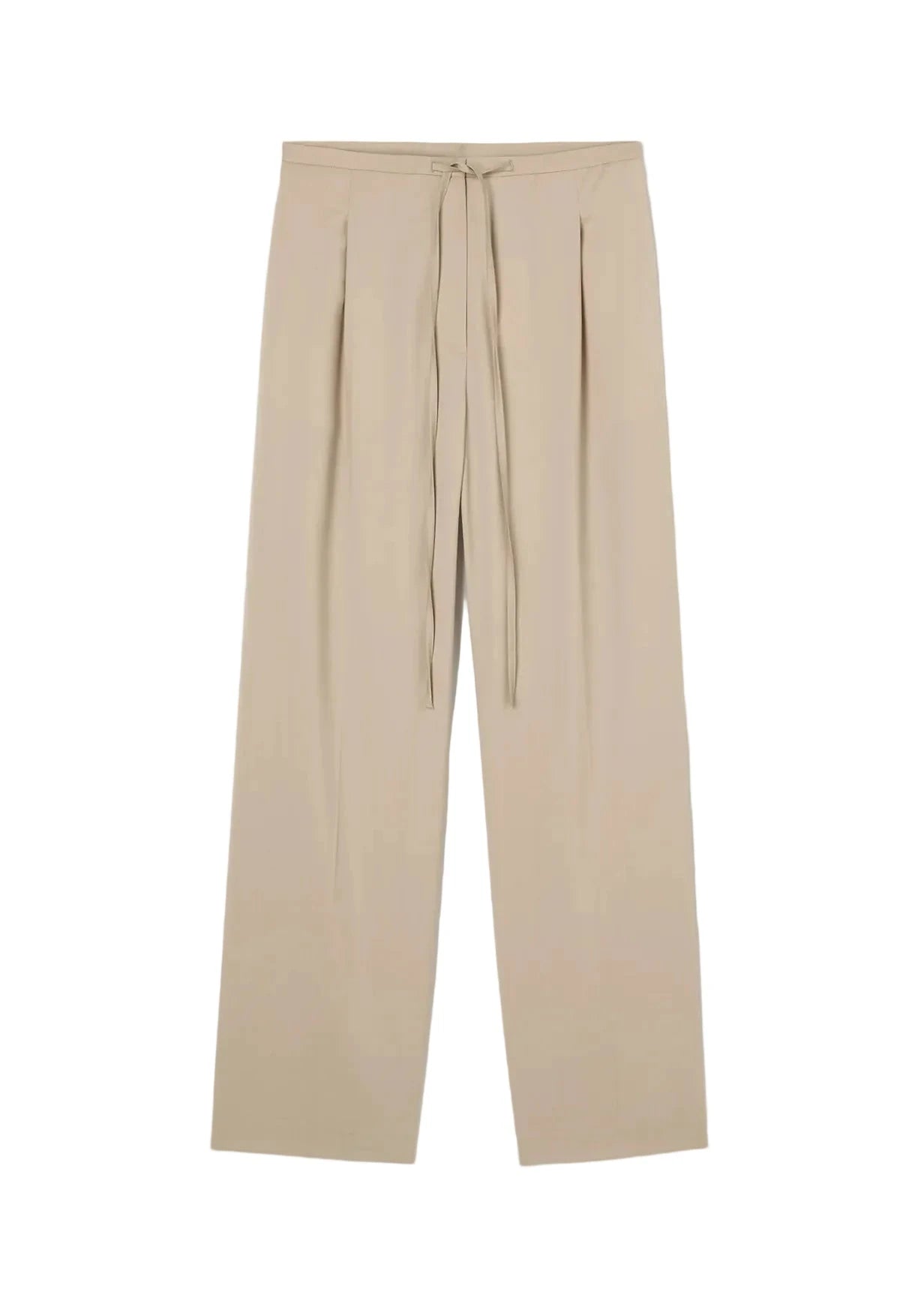 RELAXED DRAWSTRING TROUSERS IN BEIGE PANTS ROHE 