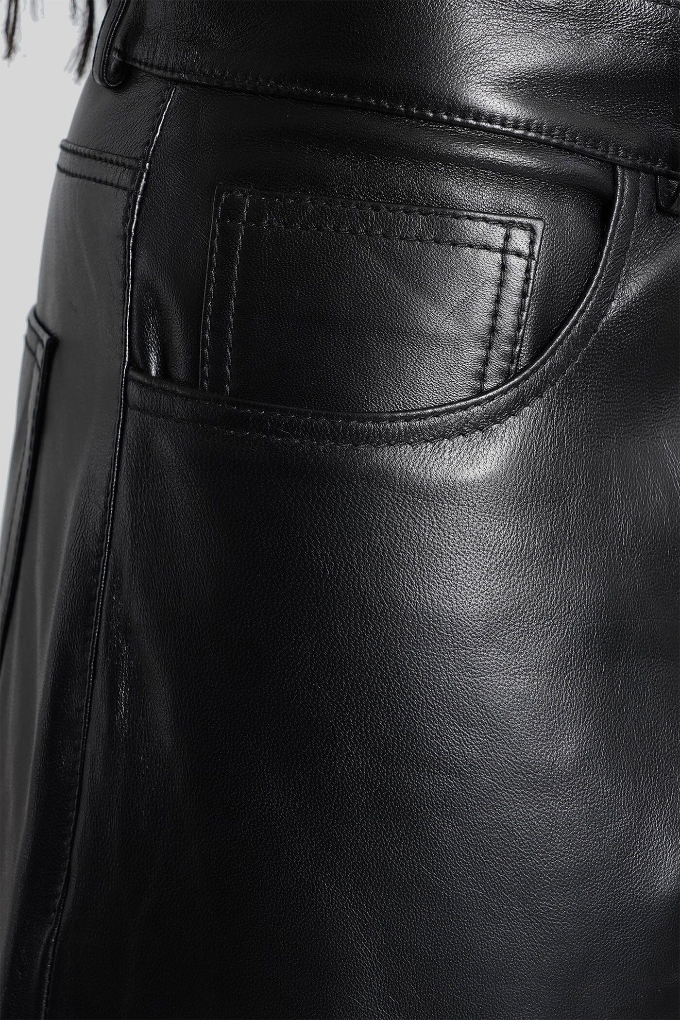 BETHANY LEATHER PANTS BLACK PANT HAIKURE 