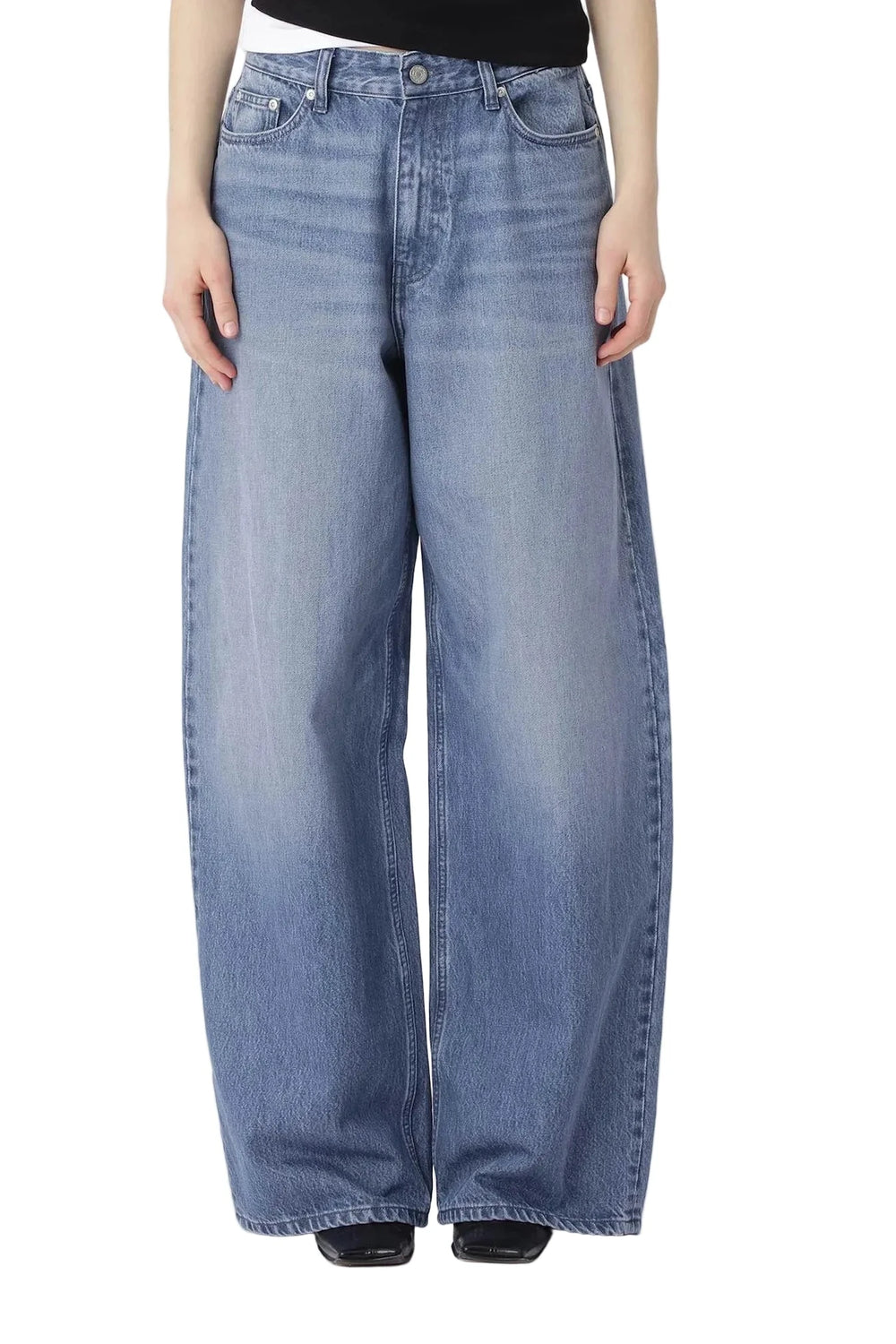 WON HUNDRED-LYON JEANS-STORMY BLUE JEANS WON HUNDRED 