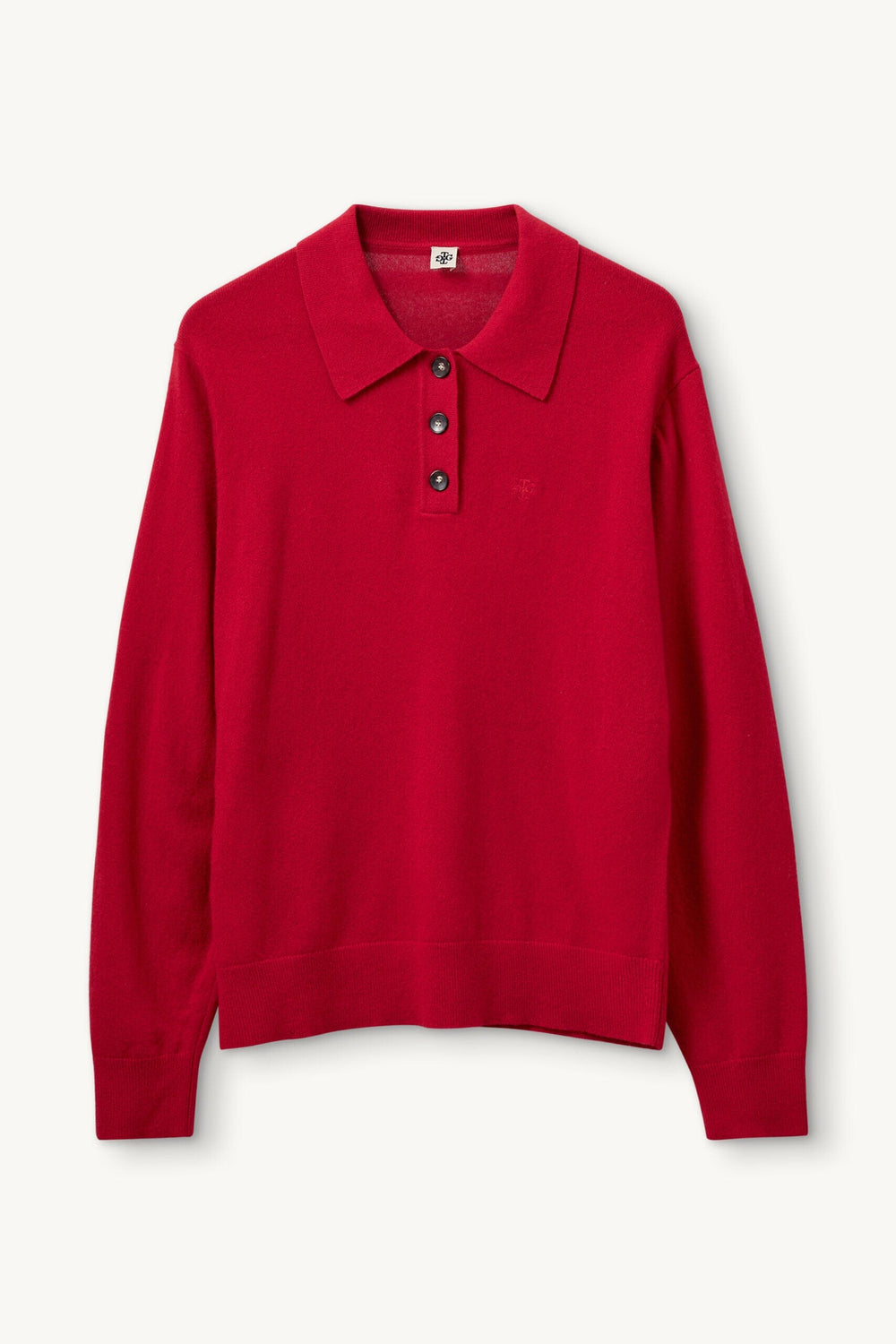 COMO POLO IN RED KNIT THE GARMENT 