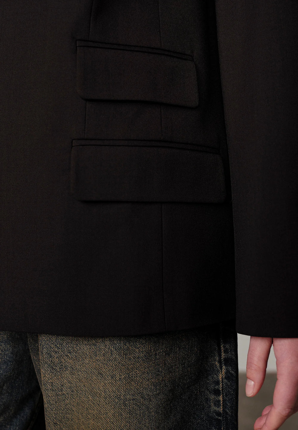 HERSKIND-AMALFI BLAZER-BLACK