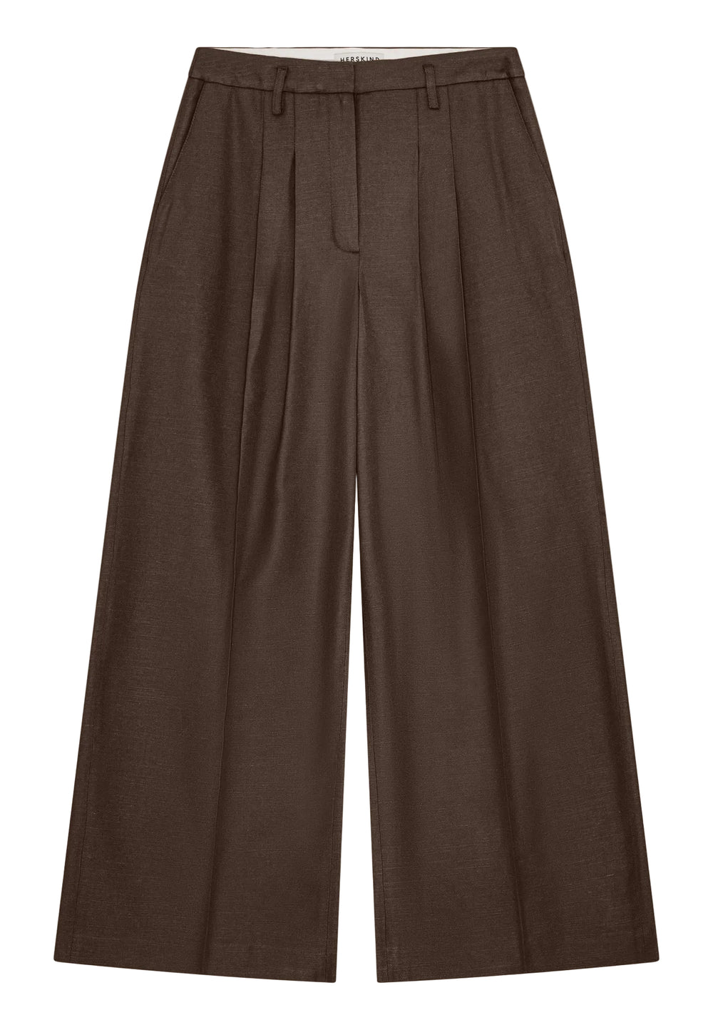 LOTUS MIDT WAIST PANTS IN JAVA BROWN