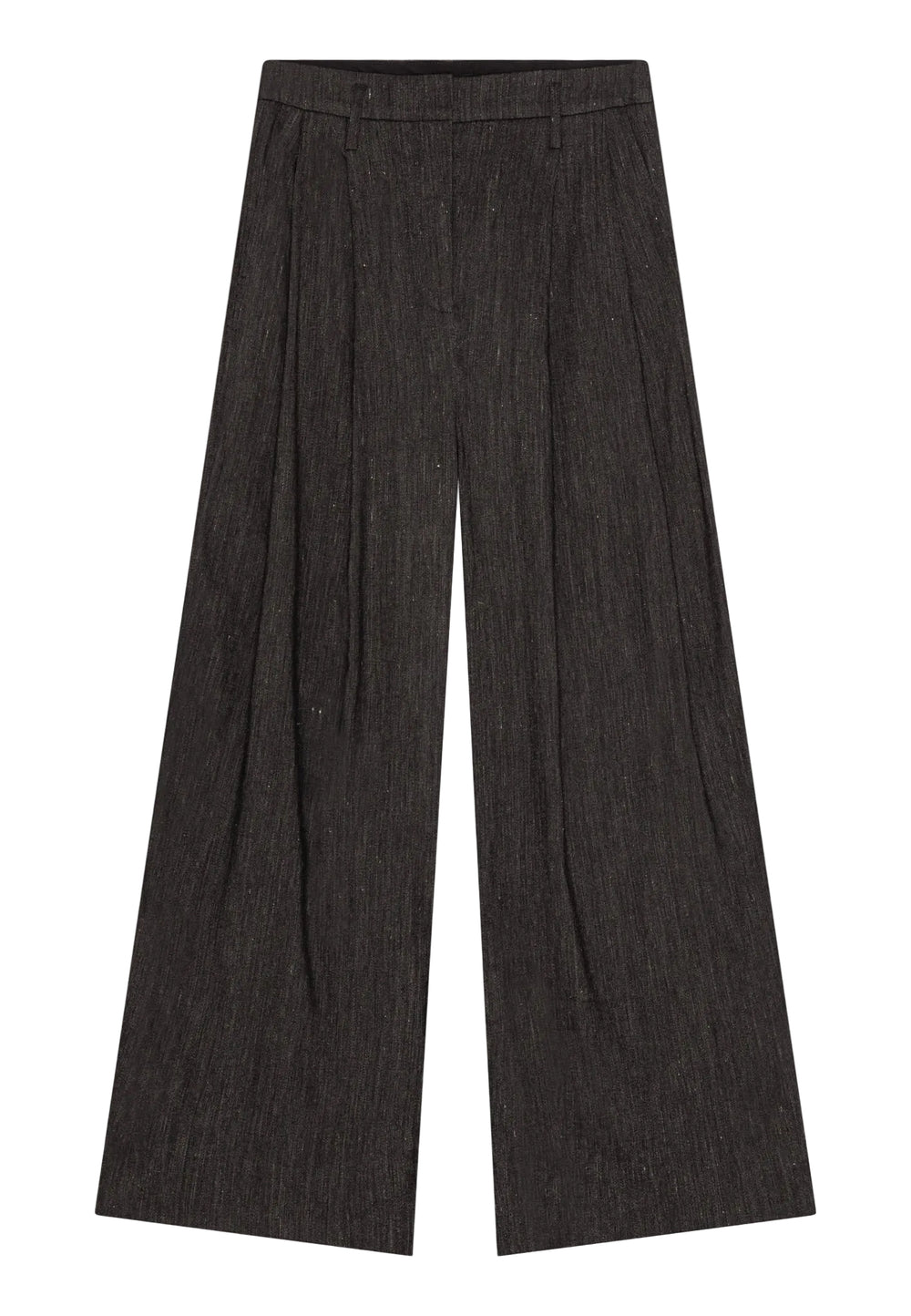 BOWIE MIDT WAIST PANTS IN DARK GREY