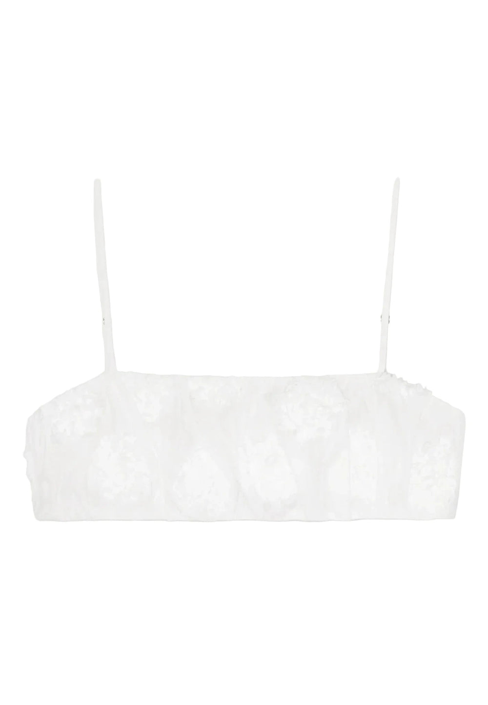 MEL ORGANZA TOP IN WHITE TOP HERSKIND 