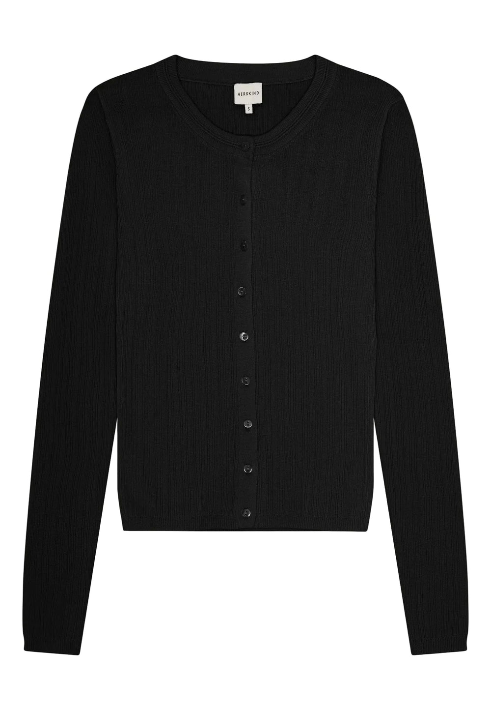 BROOKS KNIT BLOUSE IN BLACK KNIT HERSKIND 