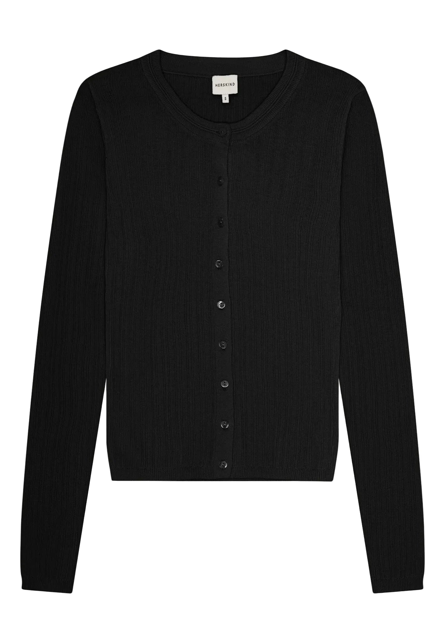 BROOKS KNIT BLOUSE IN BLACK KNIT HERSKIND 