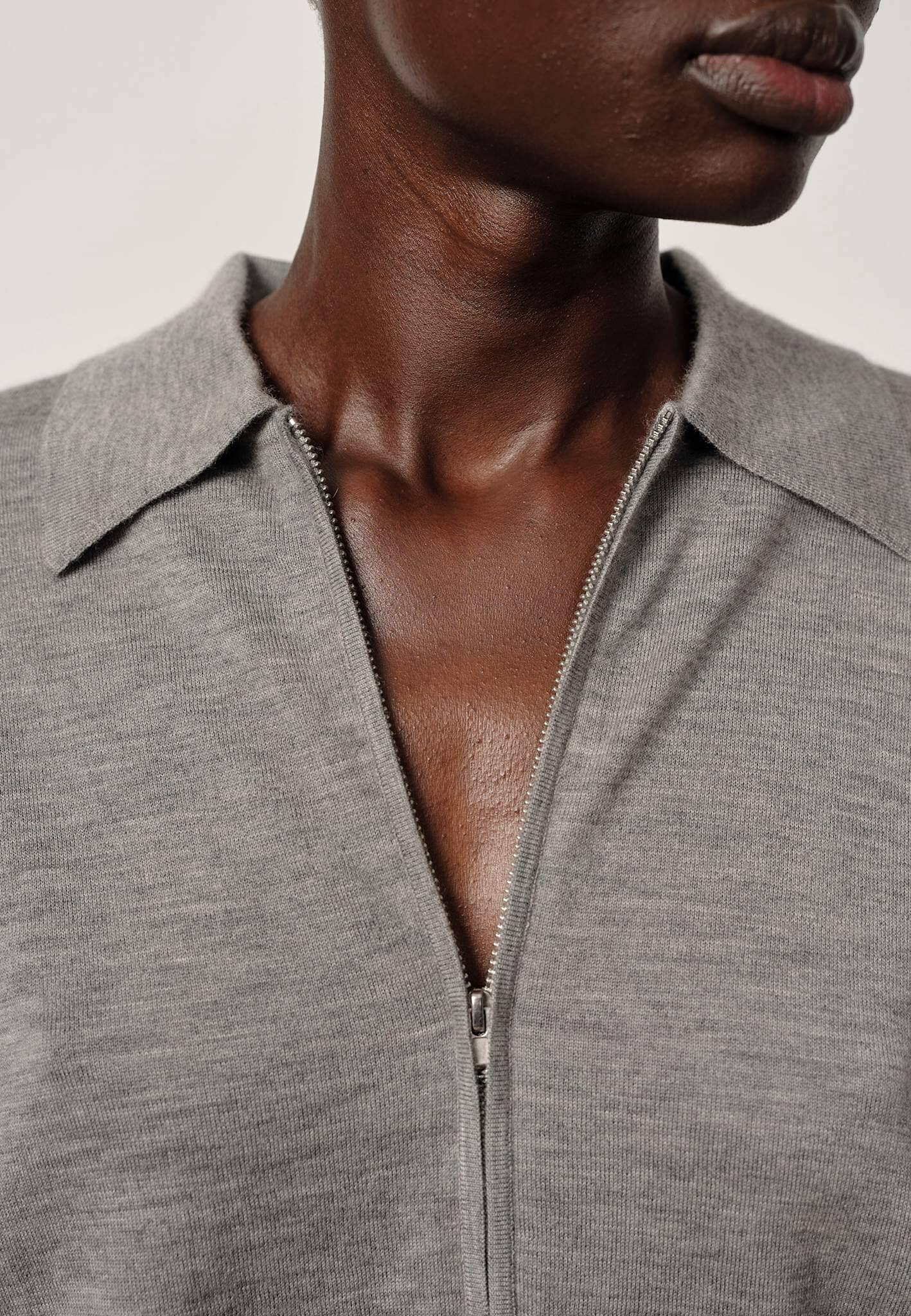 AGATHA CASHMERE KNIT IN LIGHT GREY KNIT HERSKIND 