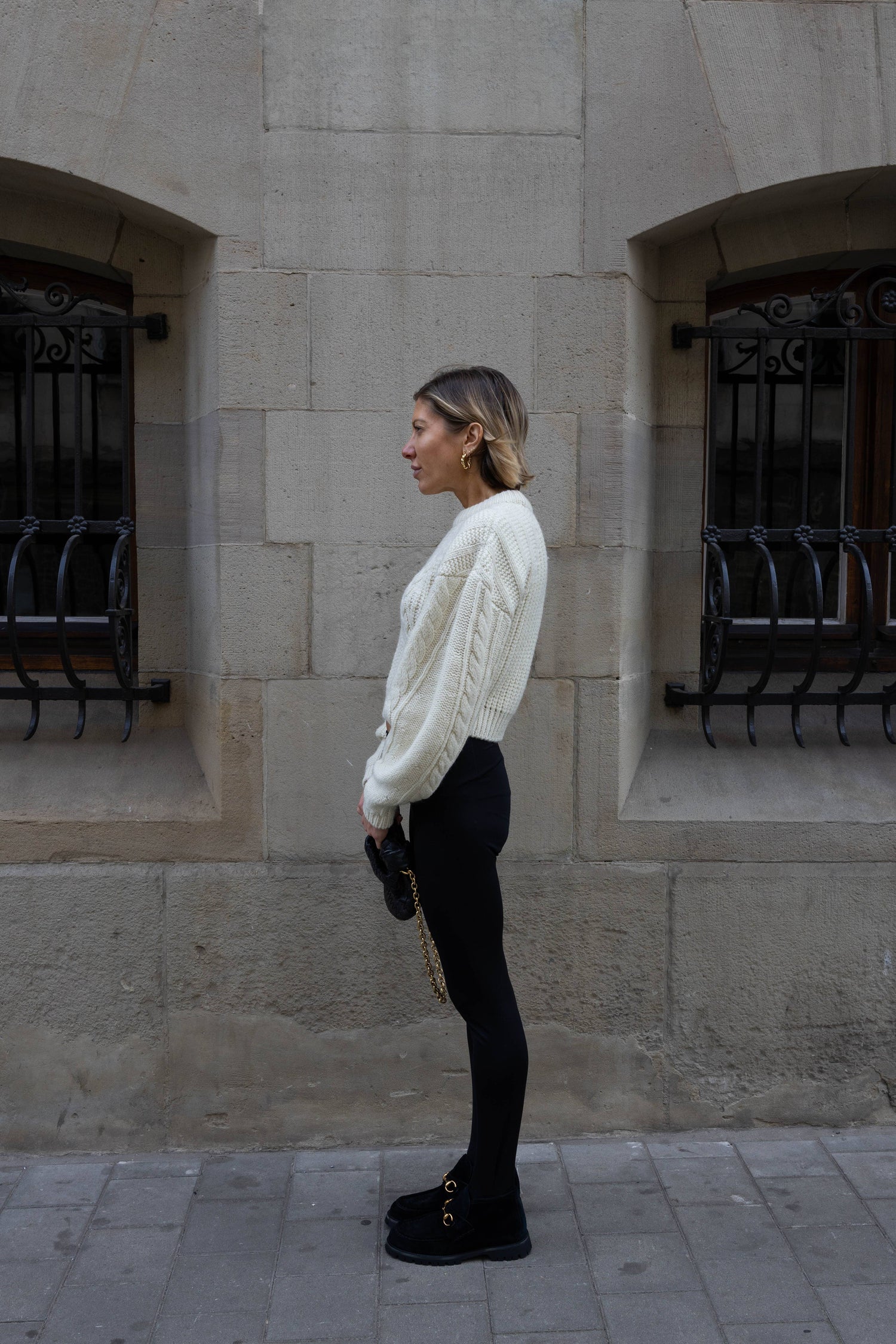 GYSELLA PULLOVER IN ECRU PULLOVER IRO 