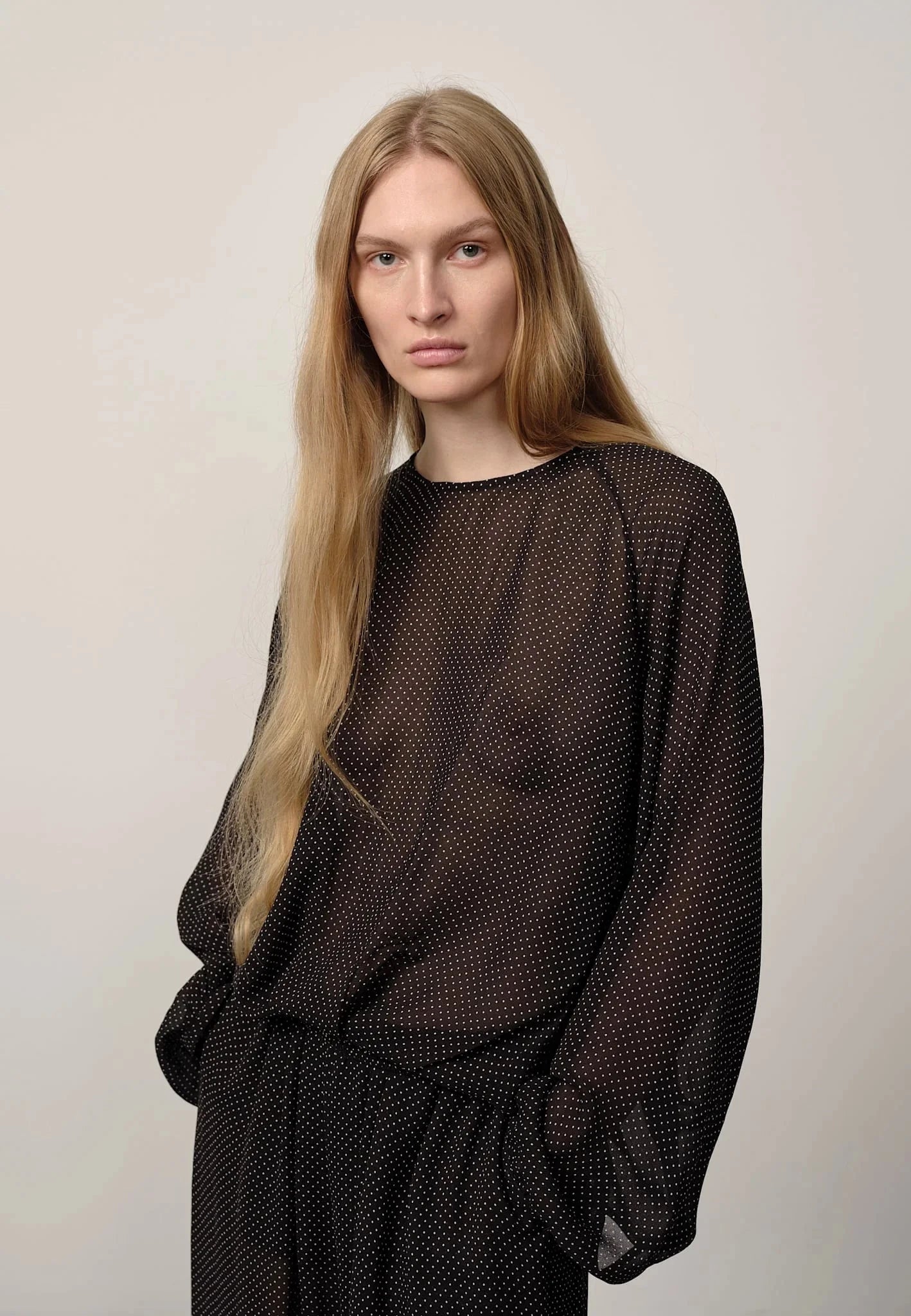 CATERINA BLOUSE IN POLKA TOP HERSKIND 