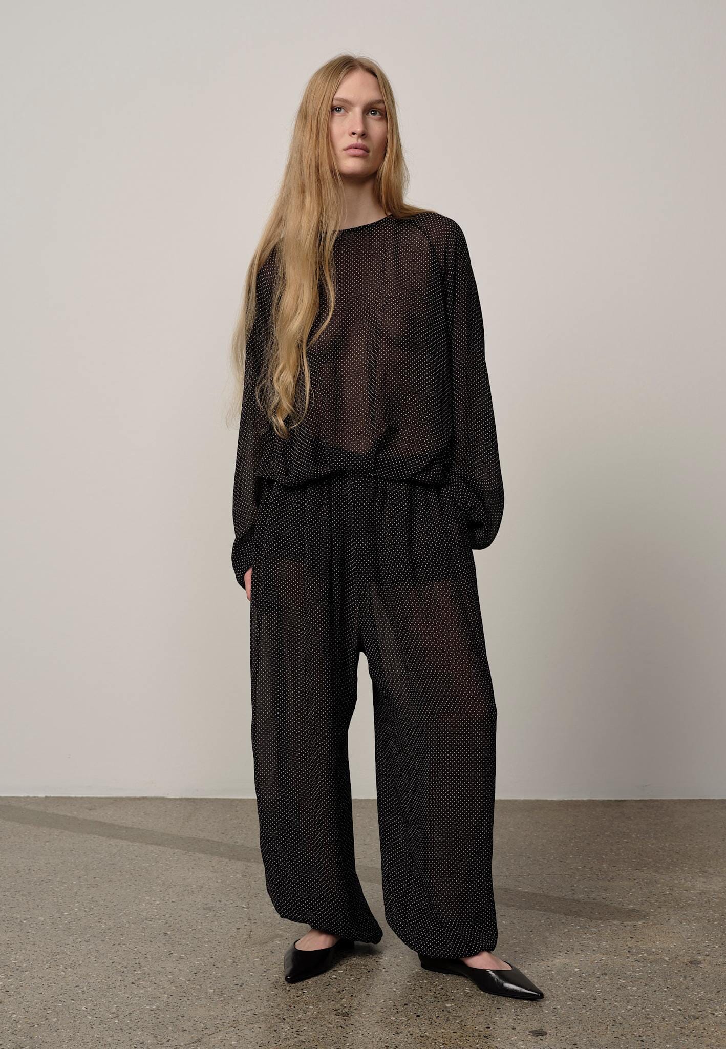 CATERINA BLOUSE IN POLKA TOP HERSKIND 