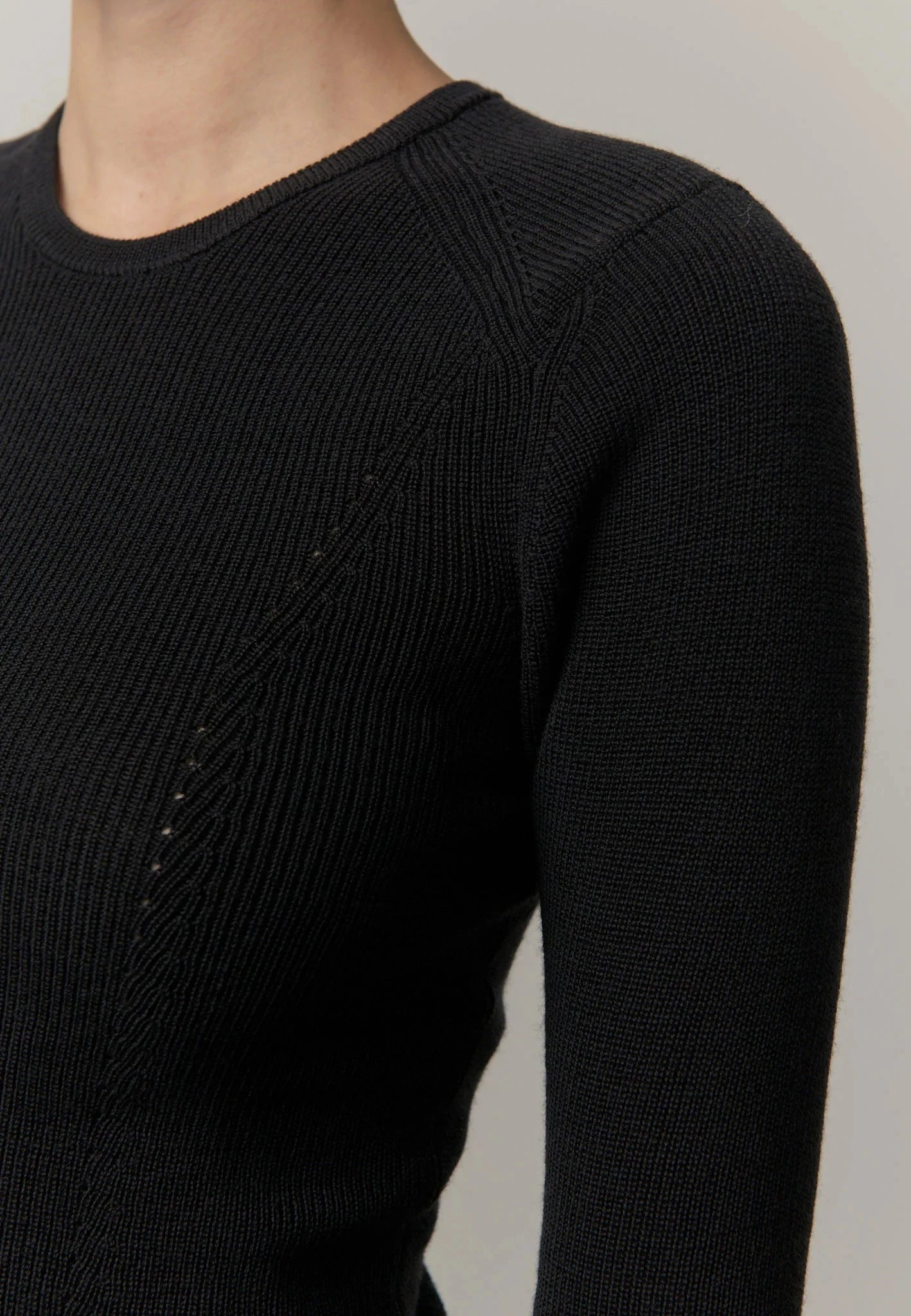 CAMIL KNIT BLOUSE IN BLACK KNIT HERSKIND 
