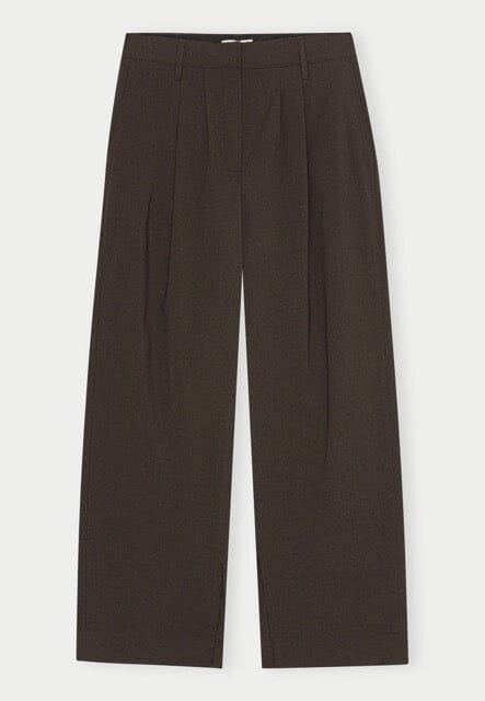 RUPERT LOW WAIST PANTS IN COFFEE BEAN PANT HERSKIND 